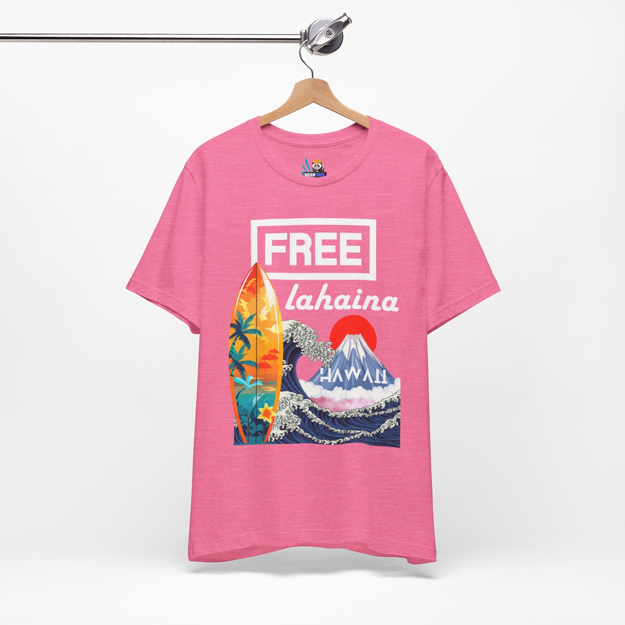 Free Lahaina Hawaii Short Sleeve Unisex Tee