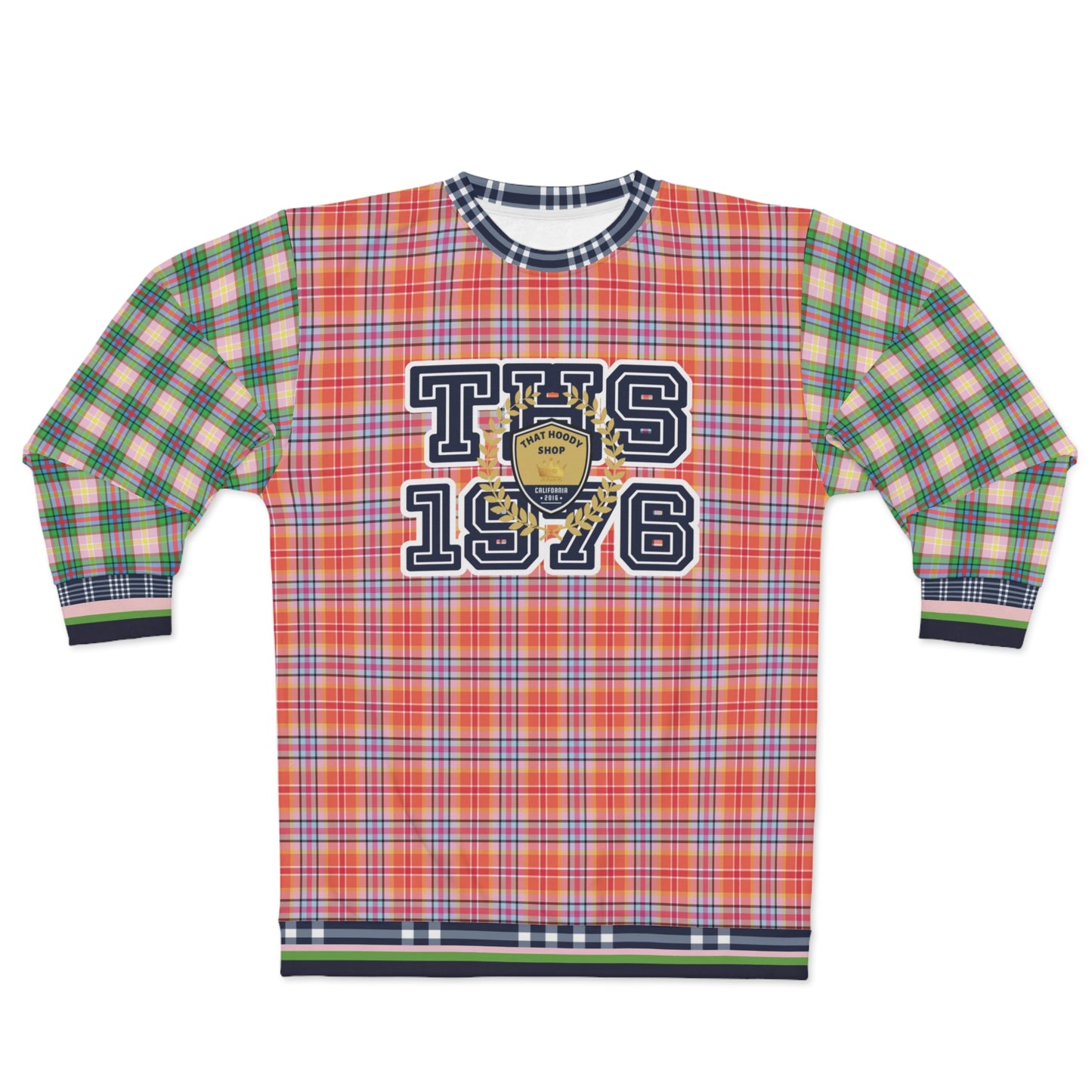 THS 1976 Wheat Wreath Badge Unisex Sweatshirt