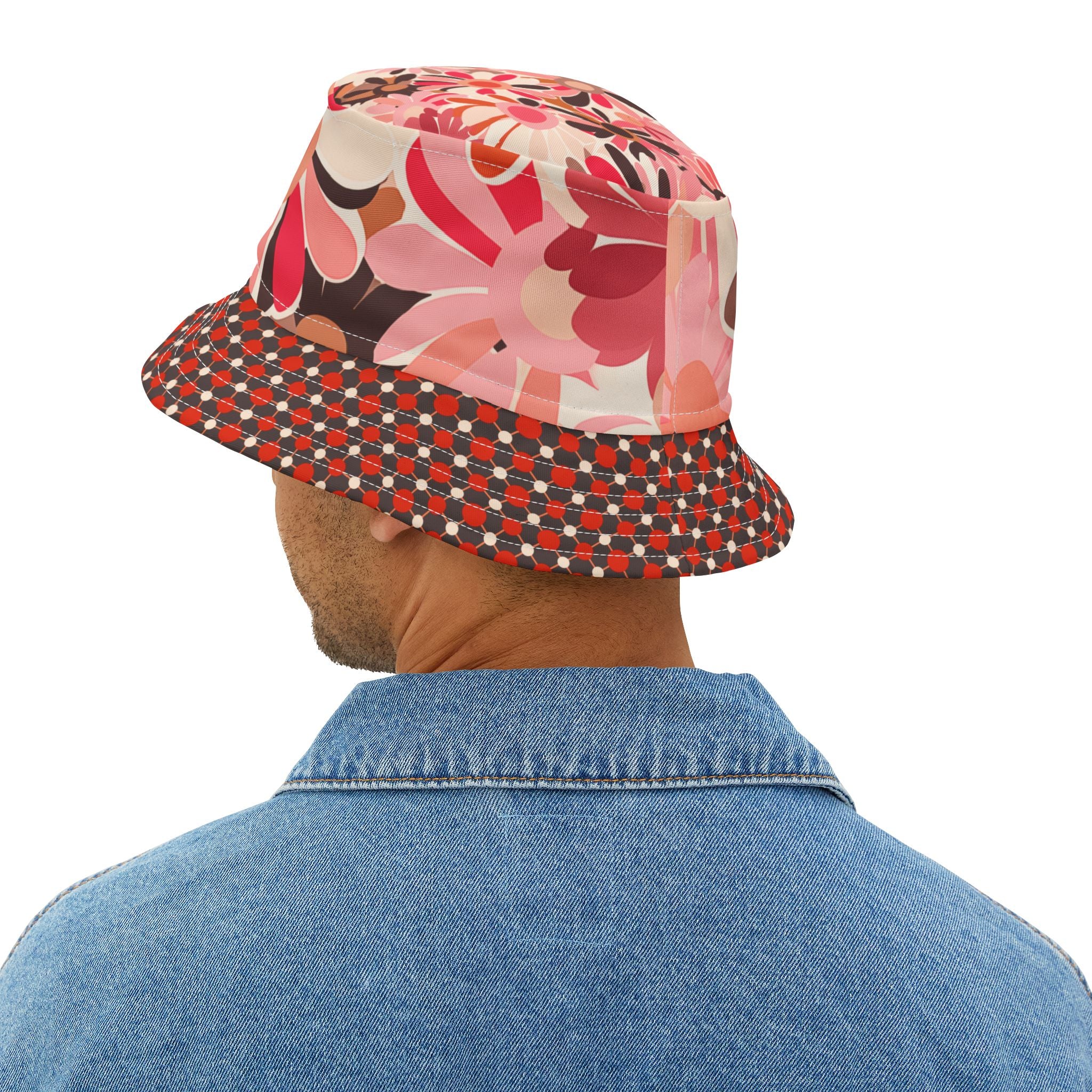 Sorbet & Spice Flower Power Vibrant Bucket Hat