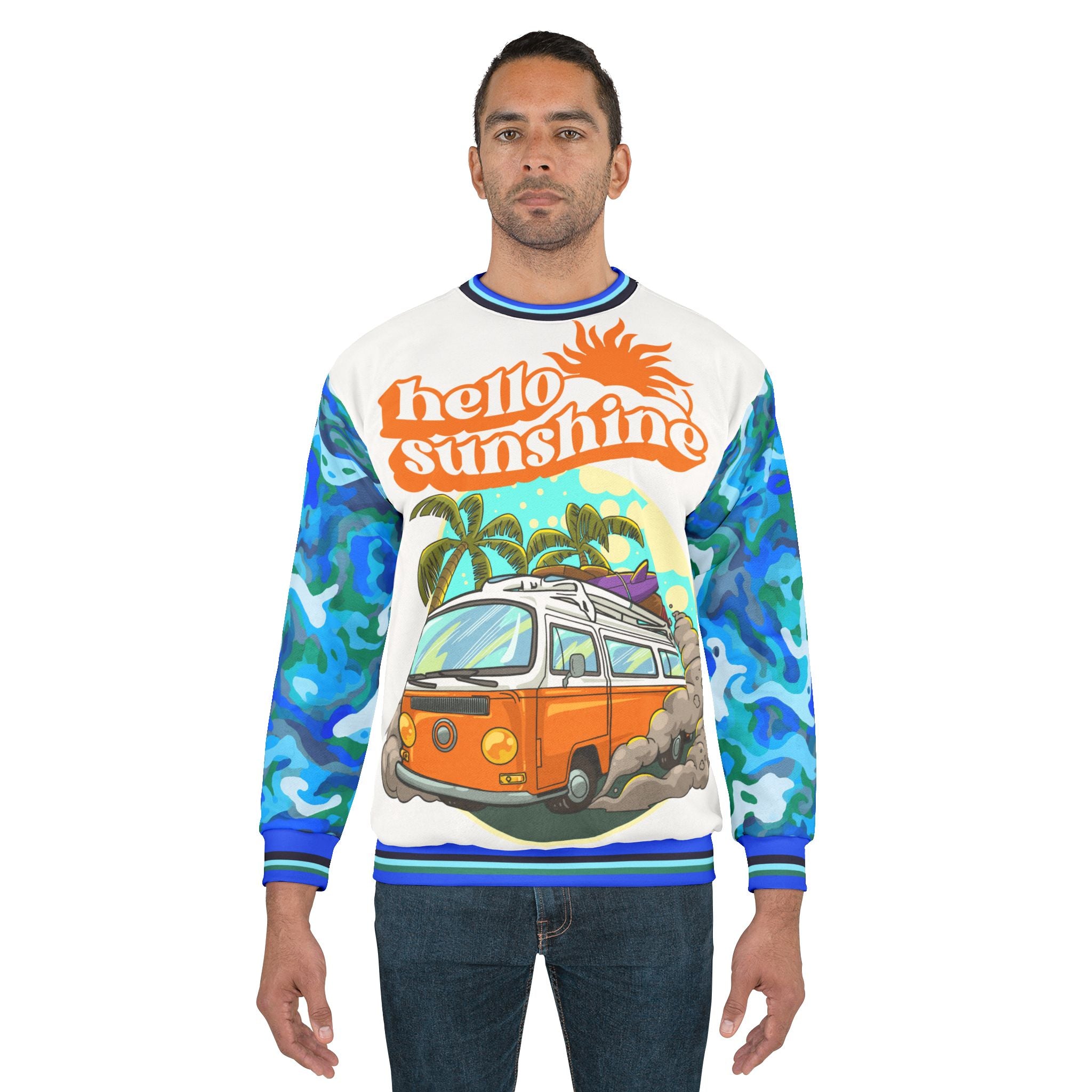 Hello Sunshine Beach and Sun Life Unisex Sweatshirt