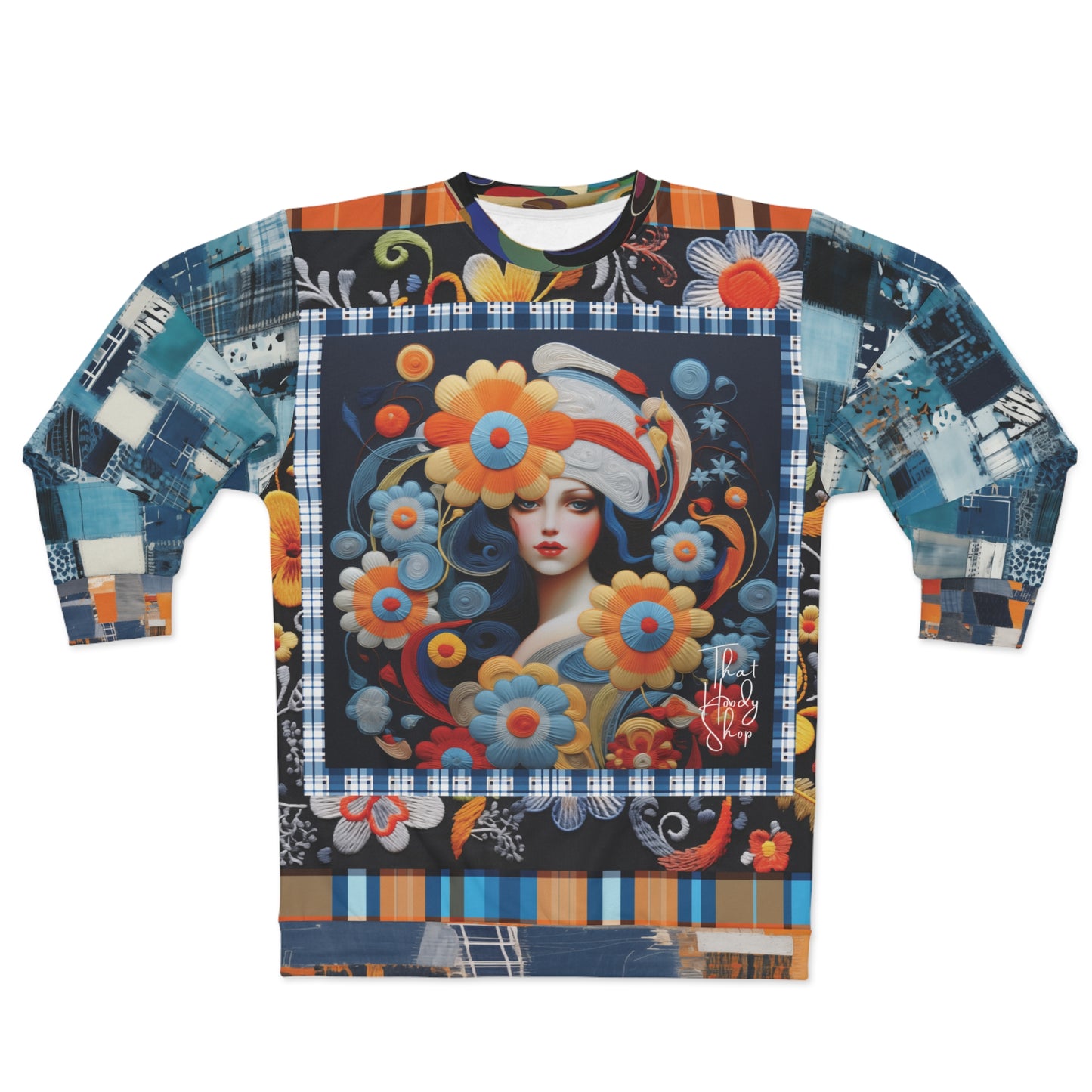 Ladies Who Lunch - Sasha Flowers Unisex Sweatshirt