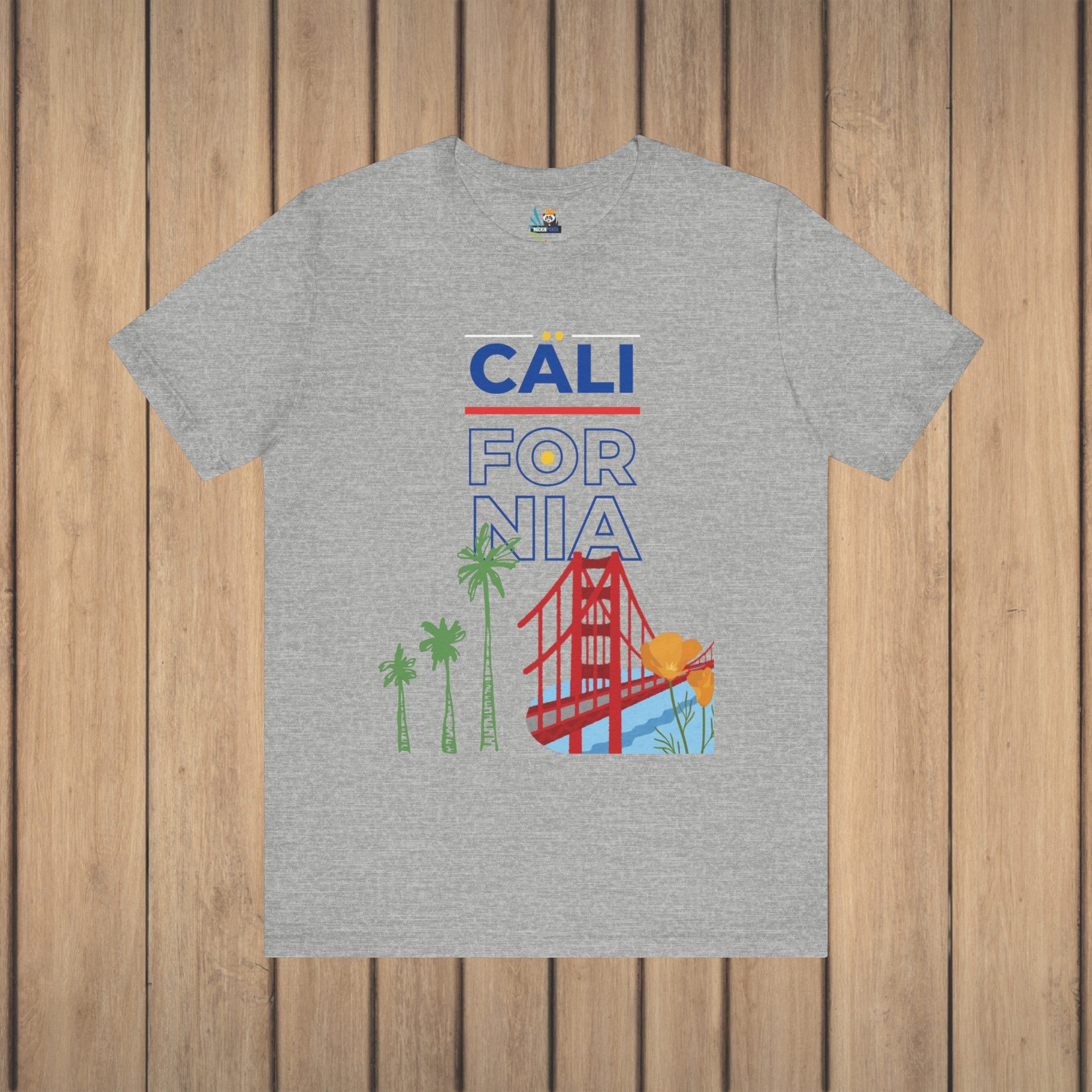 California Bay Area Unisex Short Sleeve Tee