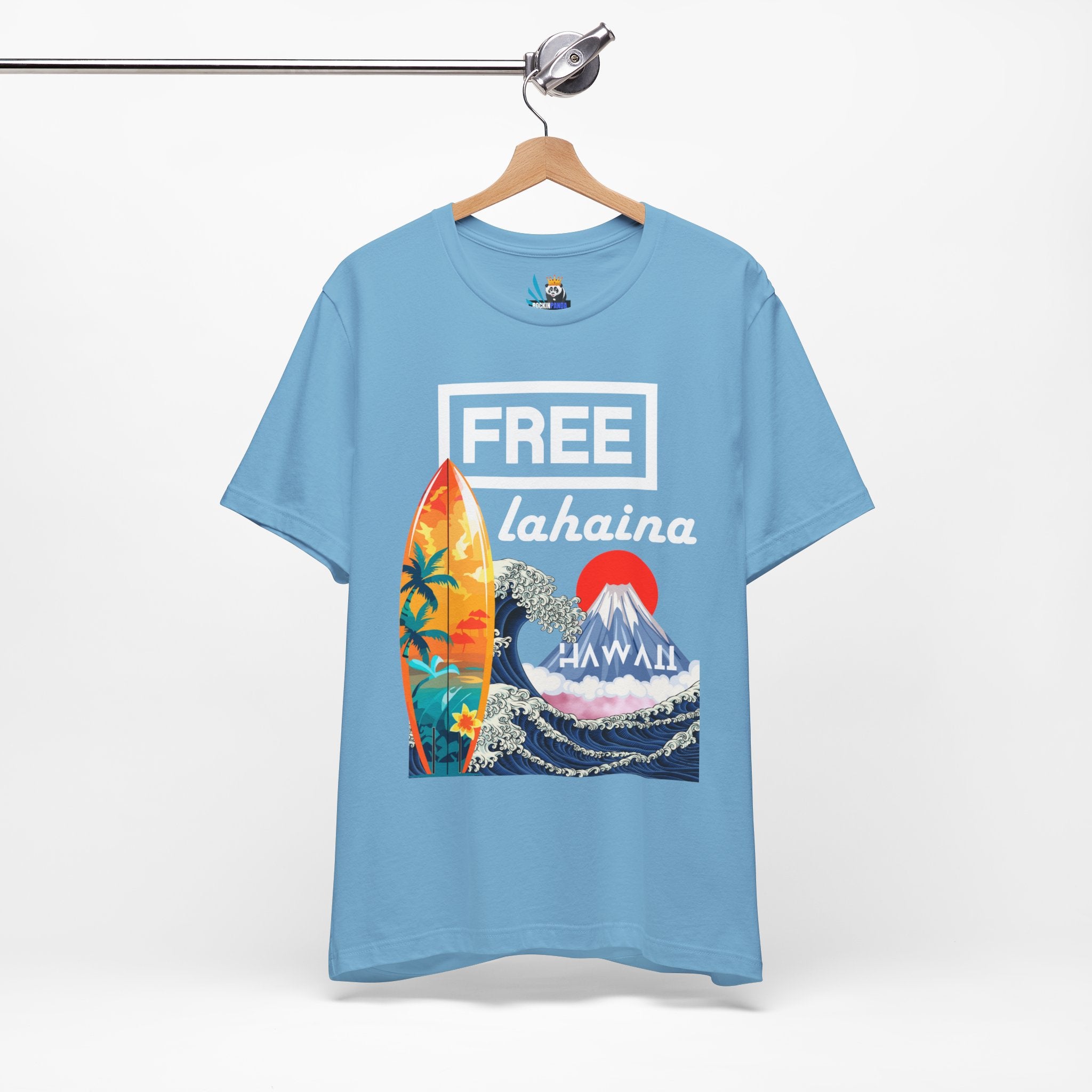 Free Lahaina Hawaii Short Sleeve Unisex Tee