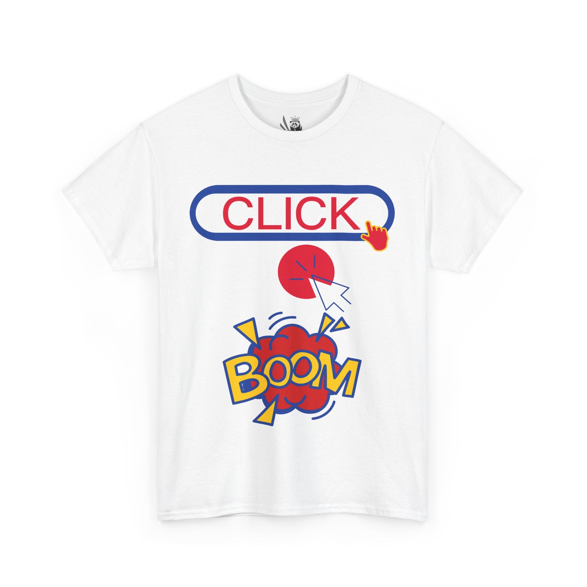 Click Click Boom Heavyweight Unisex Tee