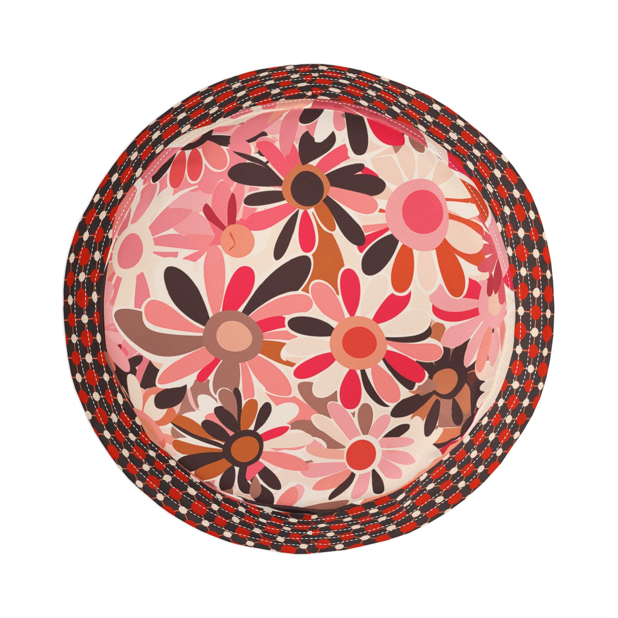 Sorbet & Spice Flower Power Vibrant Bucket Hat