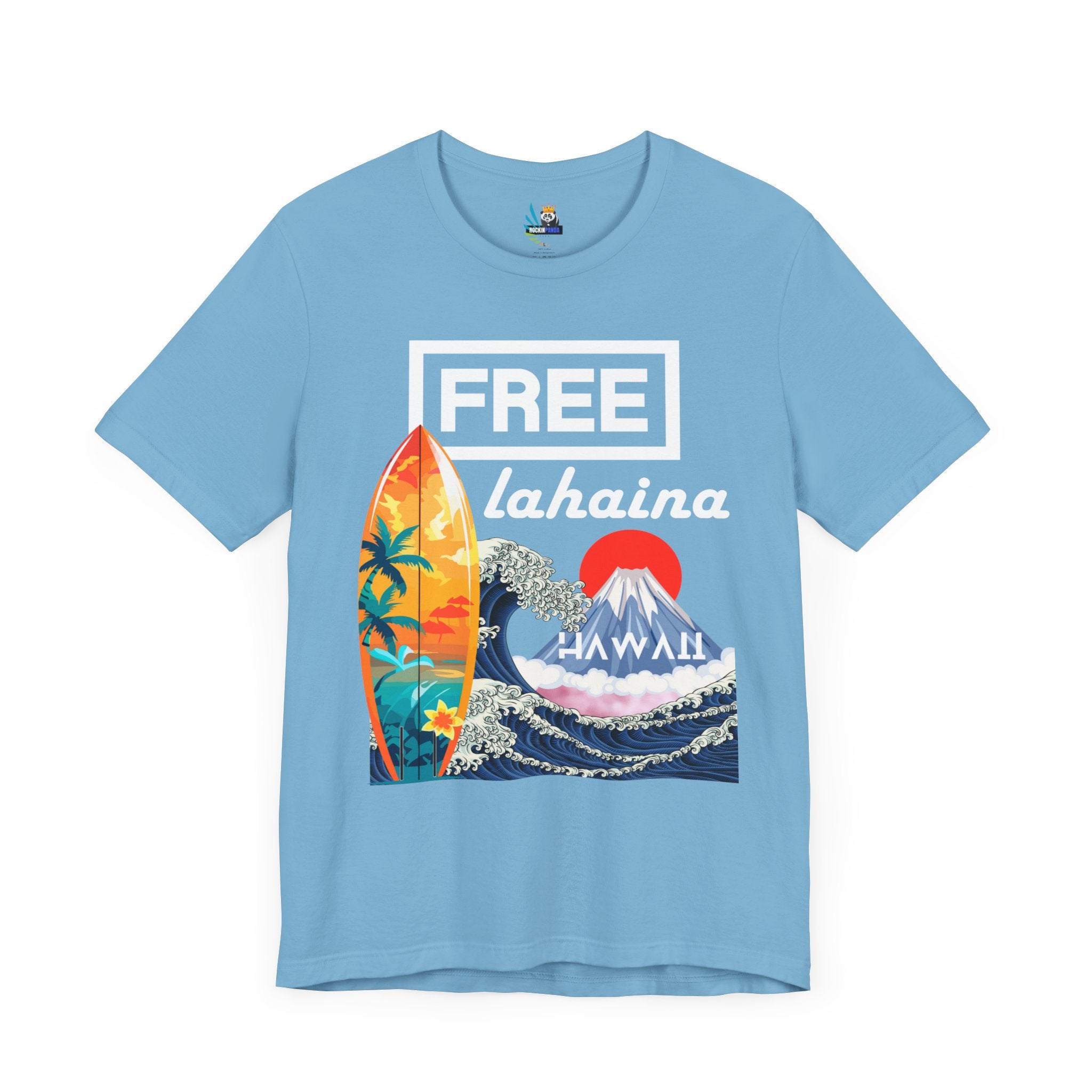Free Lahaina Hawaii Short Sleeve Unisex Tee