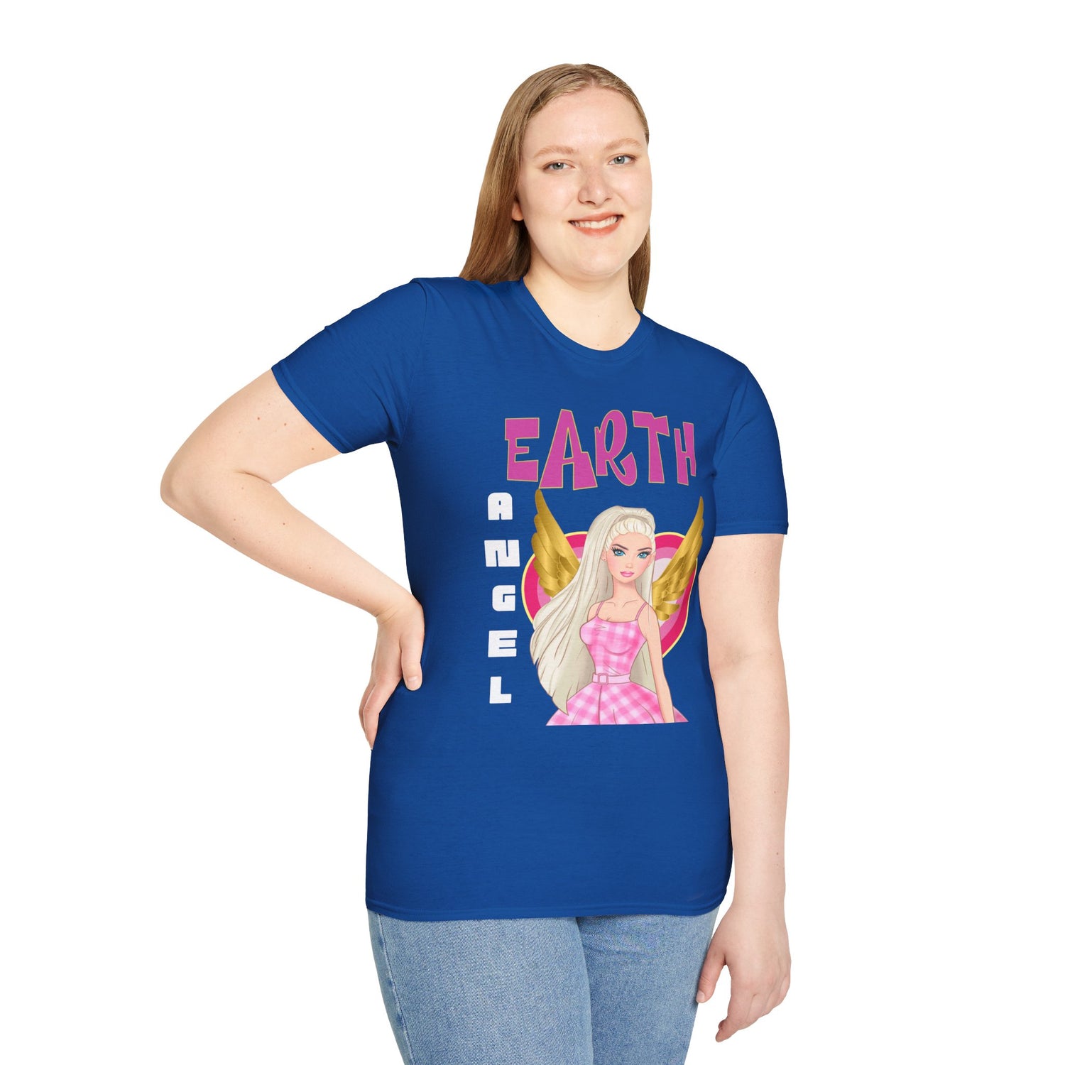 Earth Angel Blond Edition Unisex Softstyle T-Shirt
