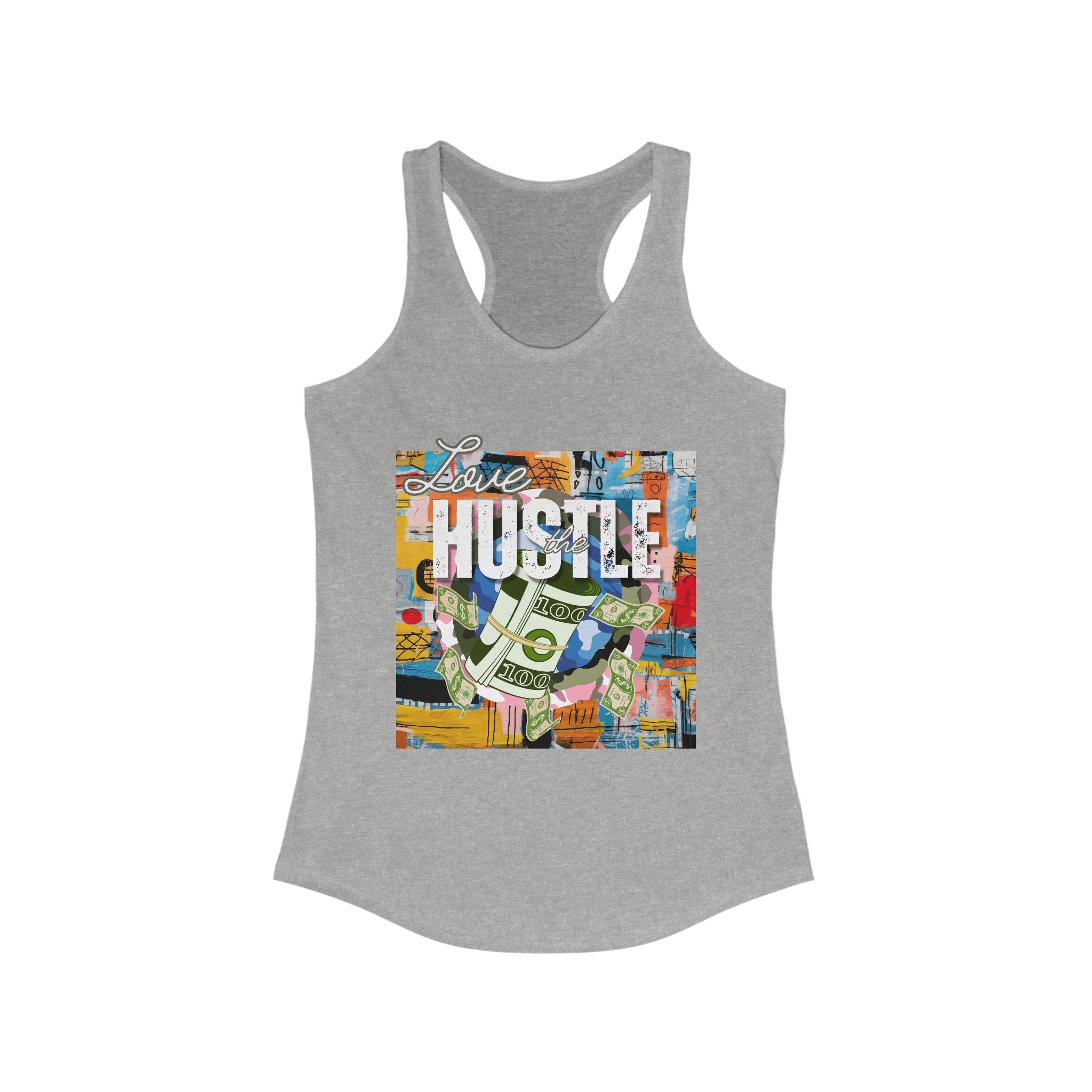 Love the Hustle Racerback Tank Top – Women&