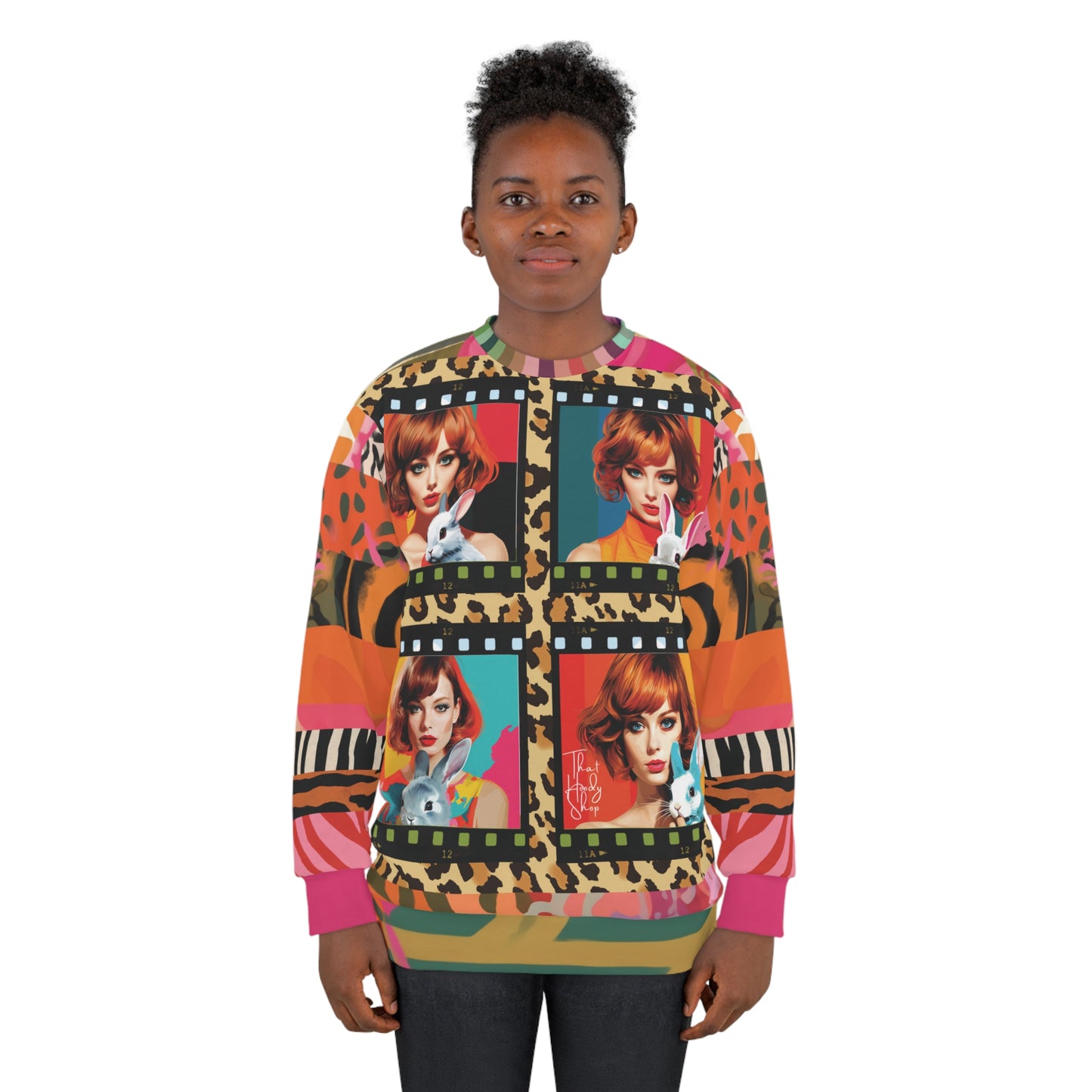 A Little Coquettish Fiend Filmstrip Unisex Sweatshirt