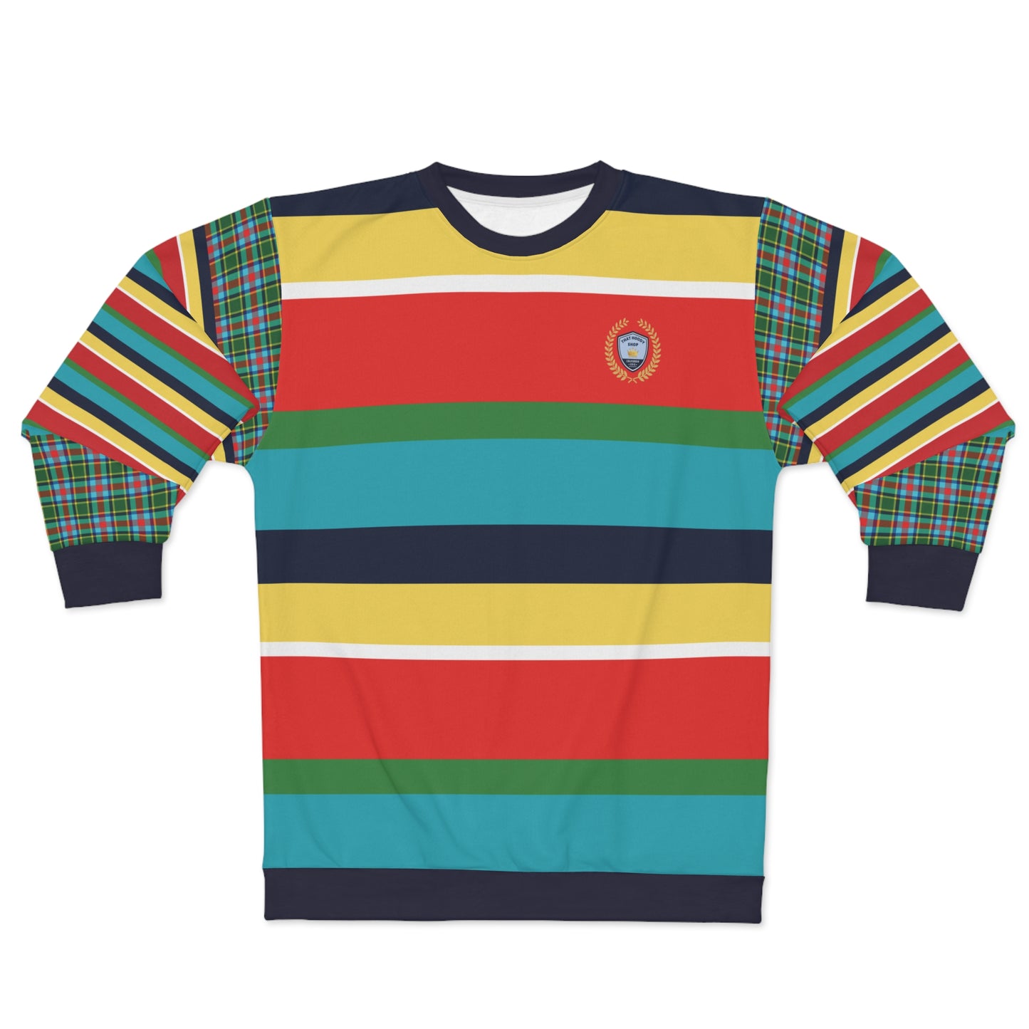 Cowboy Cardigan Rugby Stripe Unisex Sweatshirt