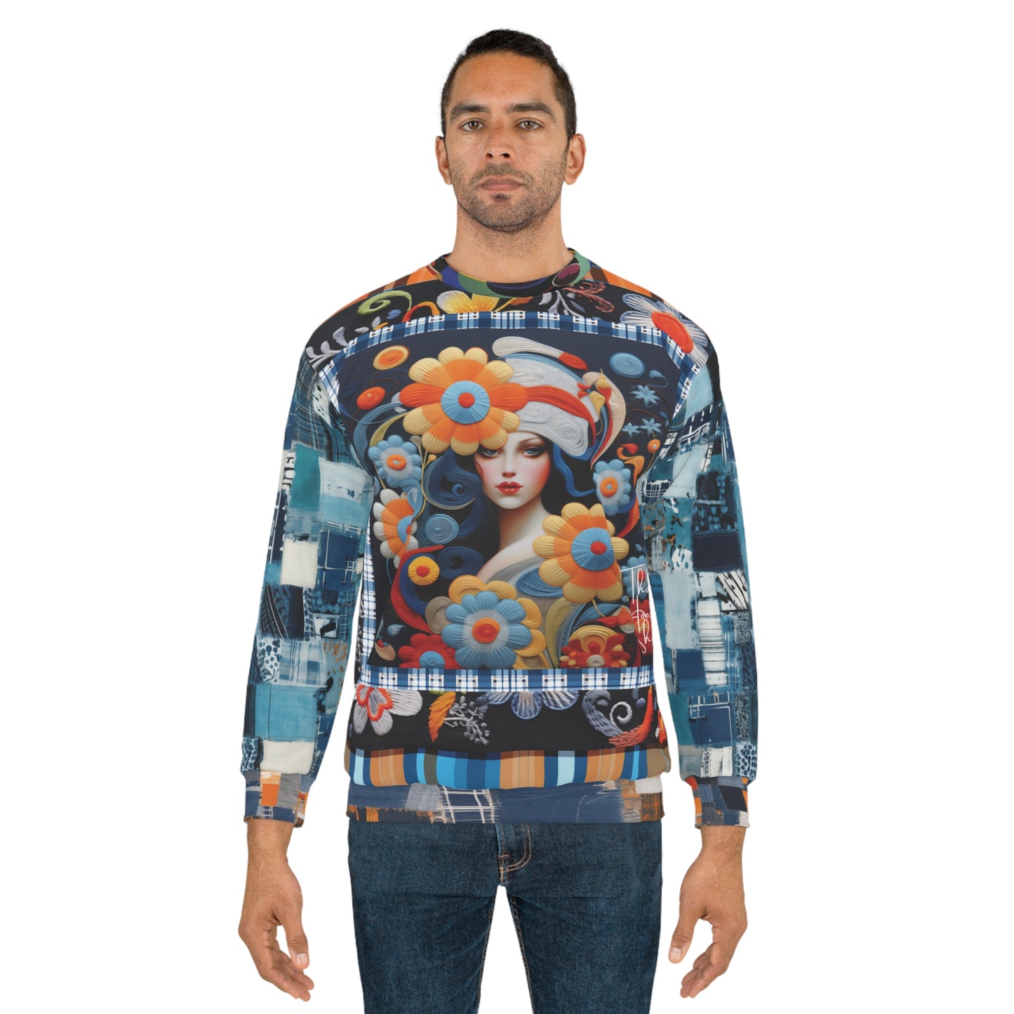 Ladies Who Lunch - Sasha Flowers Unisex Sweatshirt