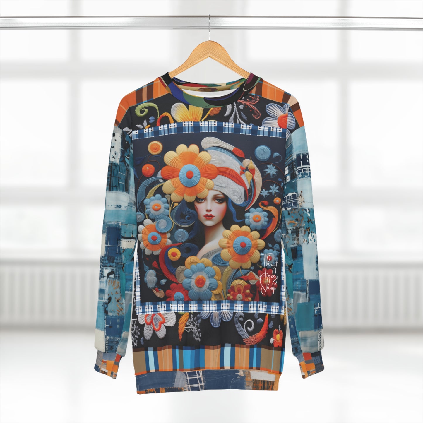 Ladies Who Lunch - Sasha Flowers Unisex Sweatshirt