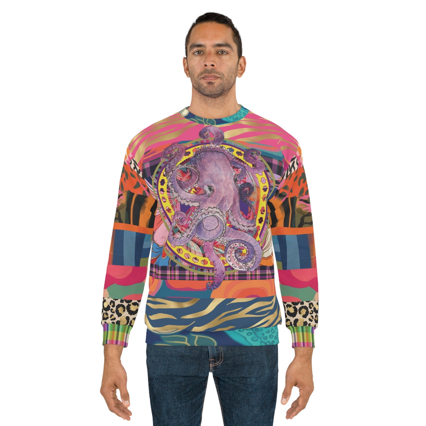 Release the Krakken Animal Print Unisex Sweatshirt