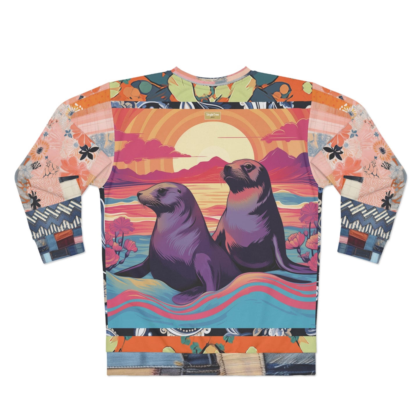 I Love You California - Malibu Coast Sea Lions Unisex Sweatshirt