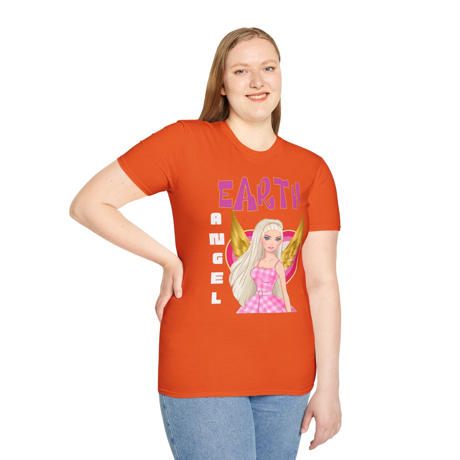 Earth Angel Blond Edition Unisex Softstyle T-Shirt