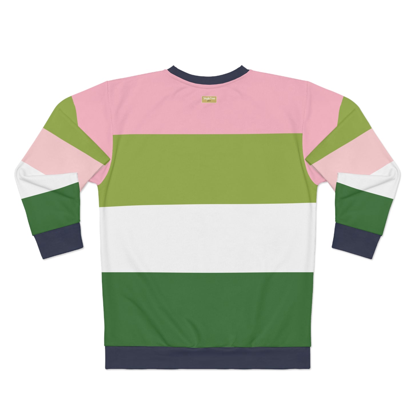 Smell The Flowers Gator Rugby Stripe Unisex Sweatshirt