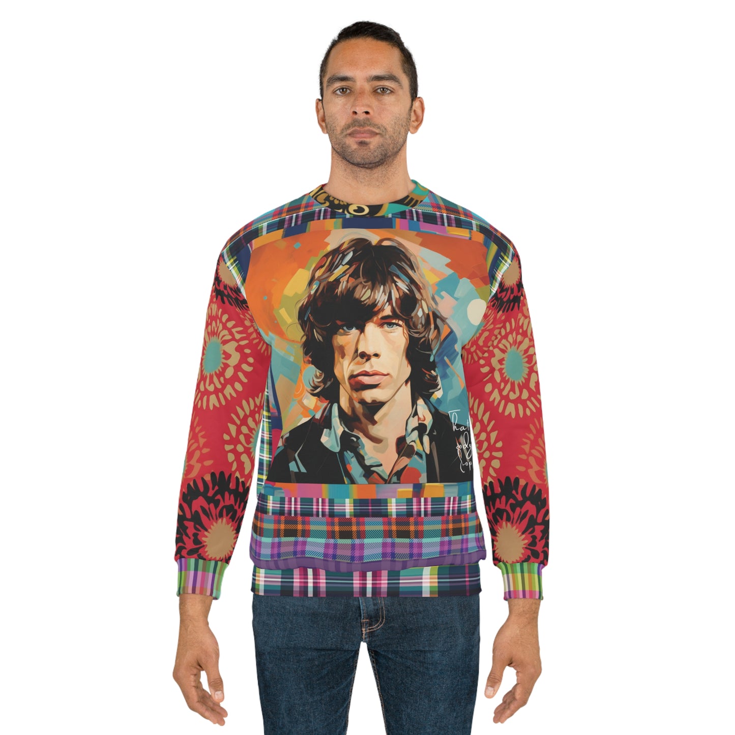 Rockstar of the Ages Pop Art Unisex Sweatshirt