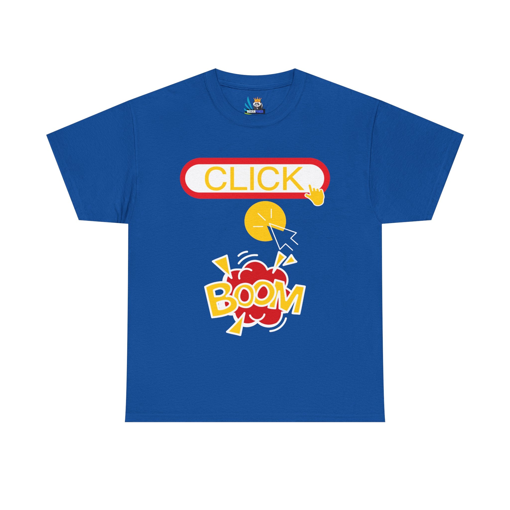 Click Click Boom Heavyweight Unisex Tee