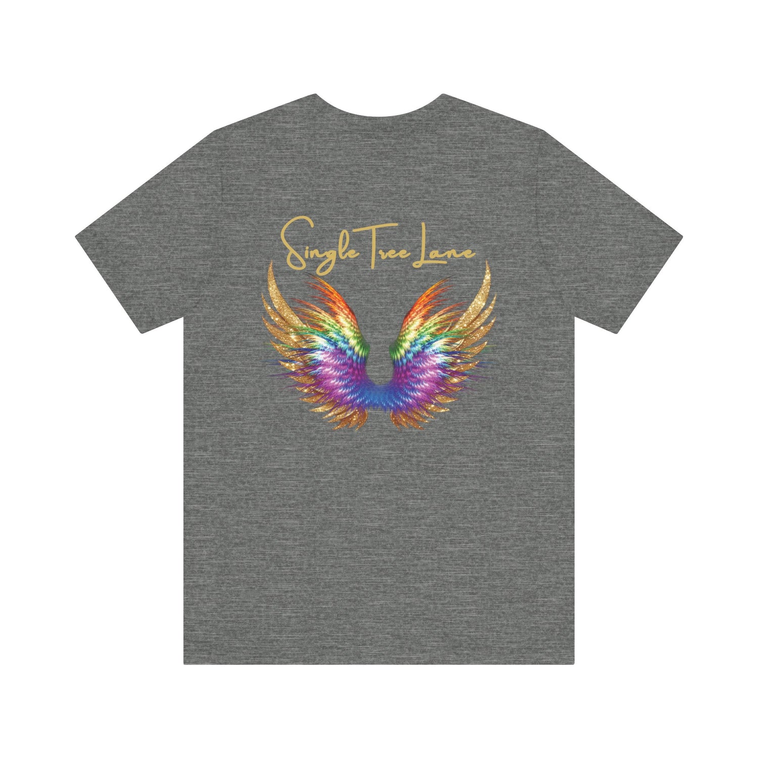 I am Love Angel Wings Short Sleeve Tee