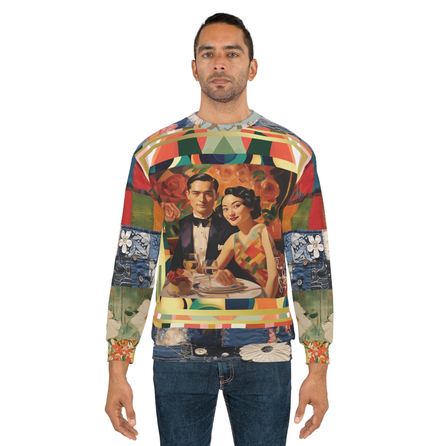 Singapore High Society Series - Couple 2 Unisex Sweatshirt