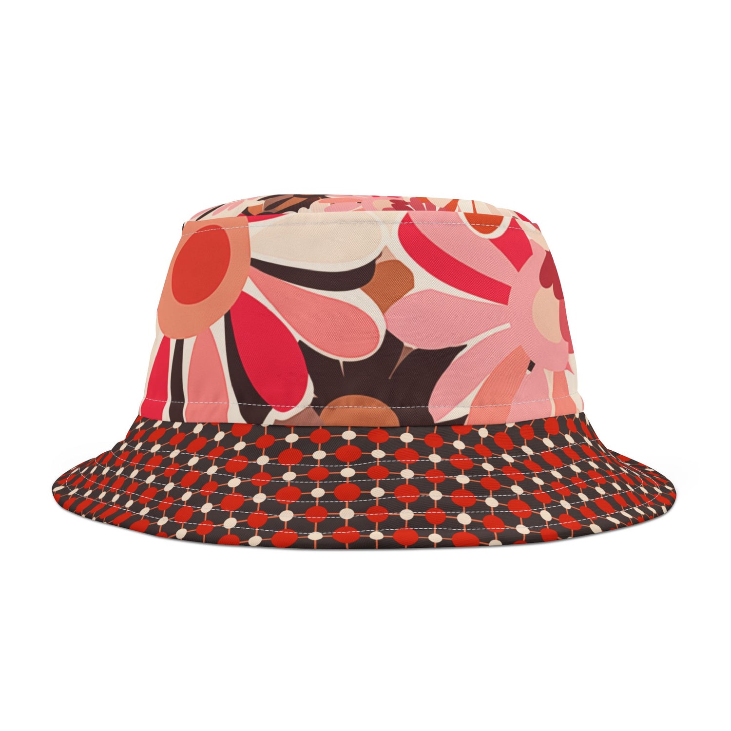 Sorbet & Spice Flower Power Vibrant Bucket Hat