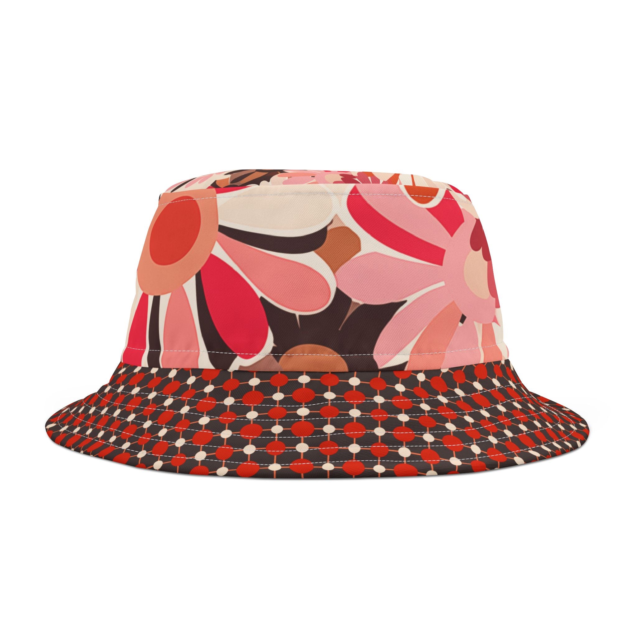 Sorbet & Spice Flower Power Vibrant Bucket Hat