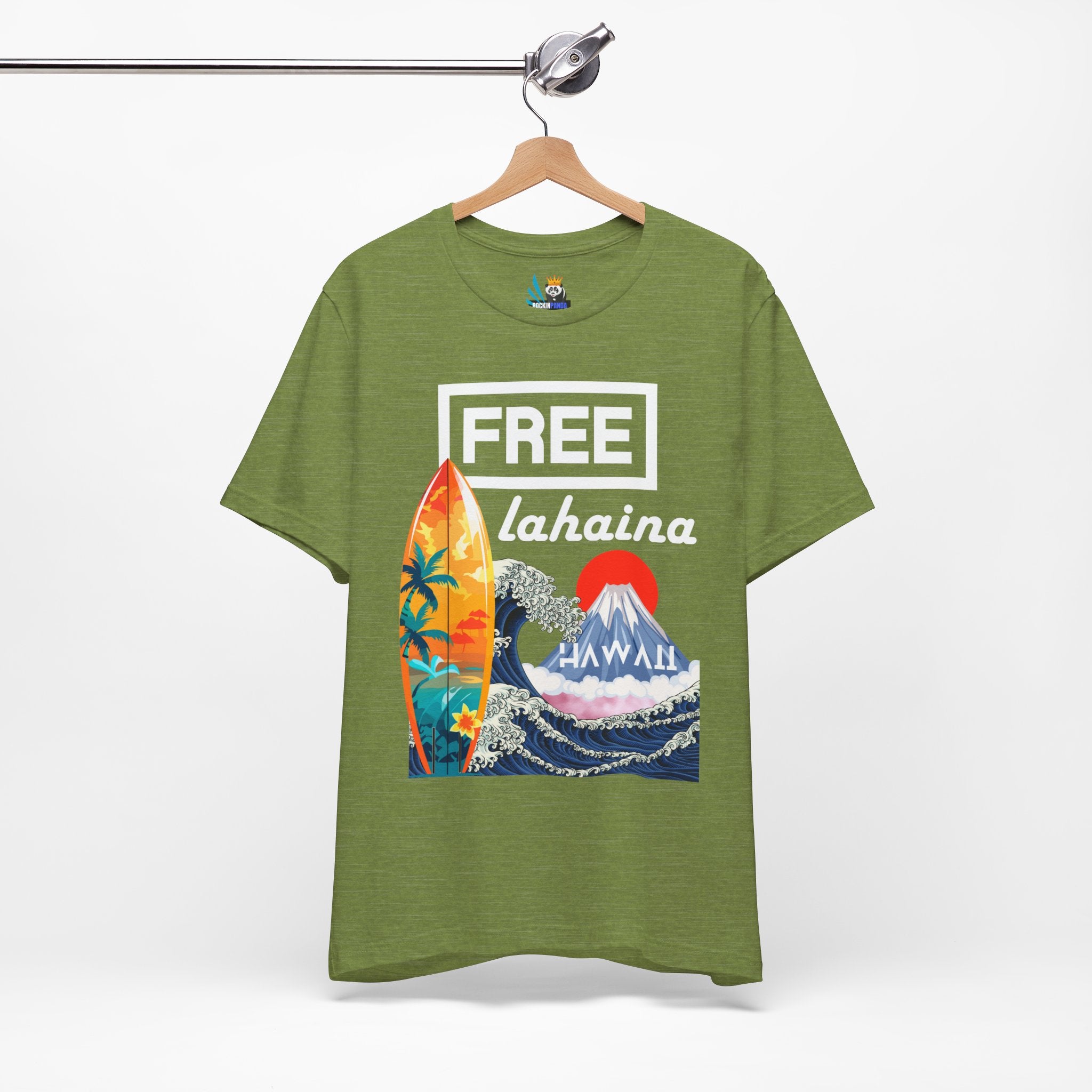 Free Lahaina Hawaii Short Sleeve Unisex Tee