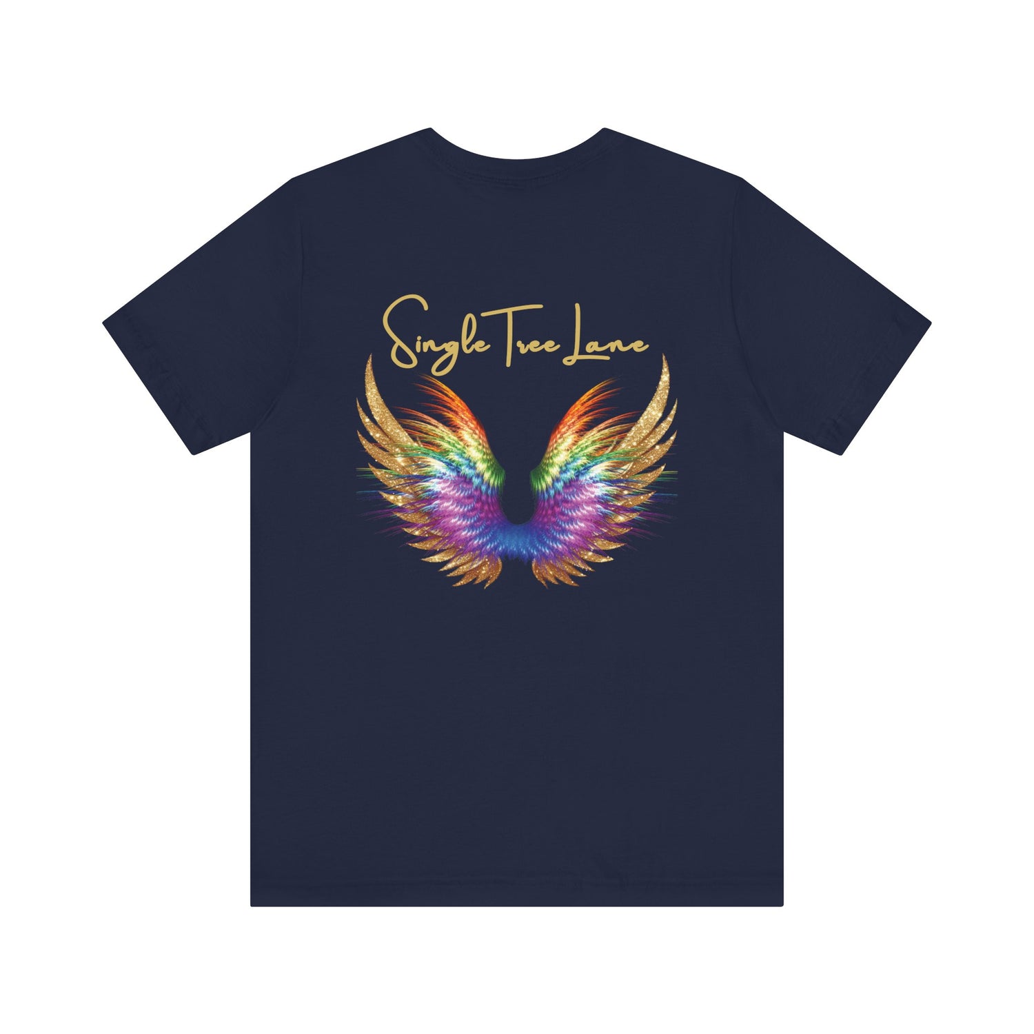 I am Love Angel Wings Short Sleeve Tee