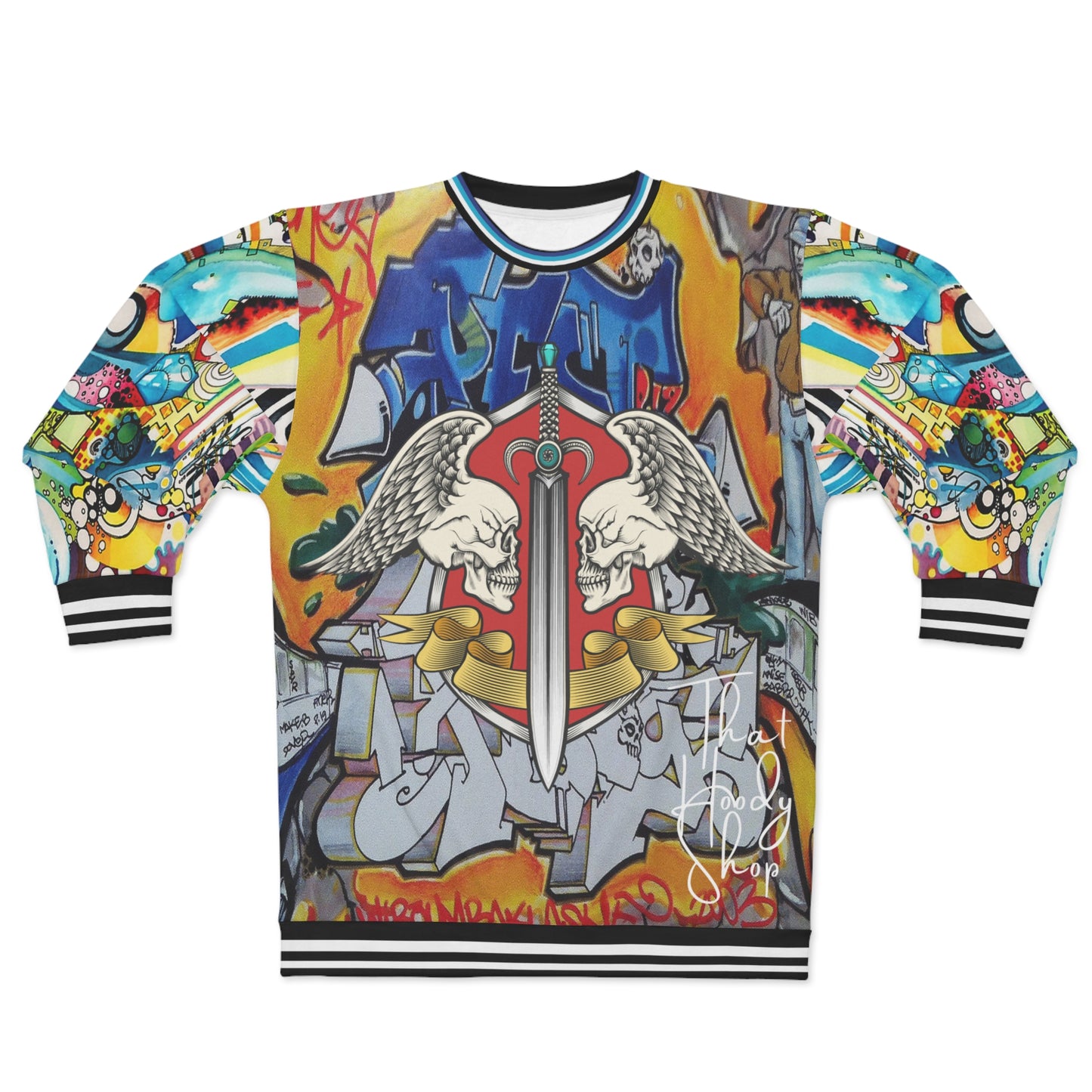 Valkyrie Graffiti Unisex Sweatshirt