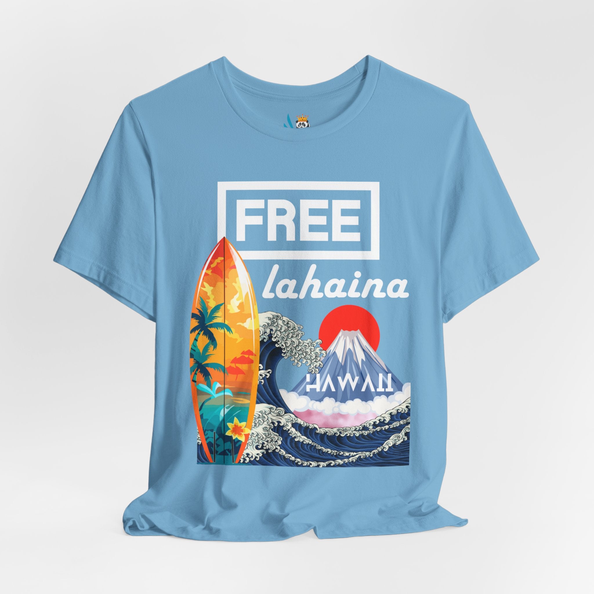 Free Lahaina Hawaii Short Sleeve Unisex Tee
