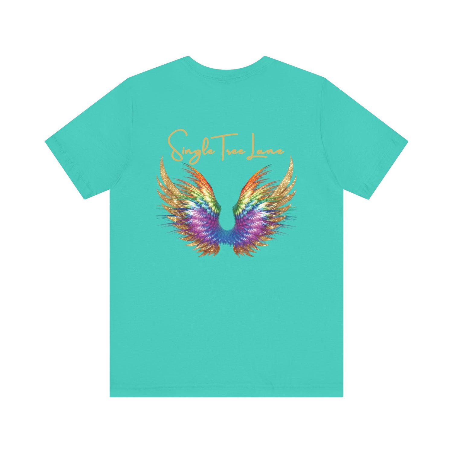 I am Love Angel Wings Short Sleeve Tee