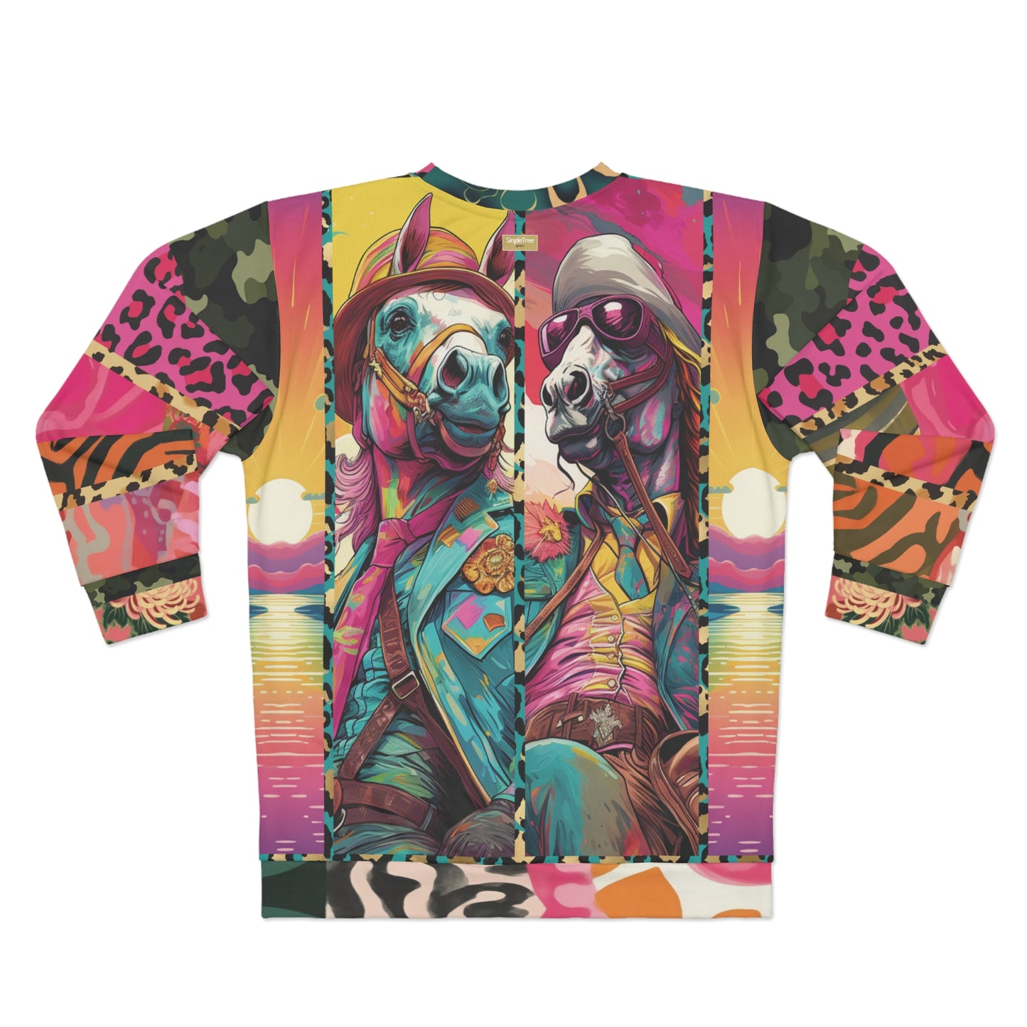 Clifford & Sam Intergalactic Horse Cowboys Unisex Sweatshirt