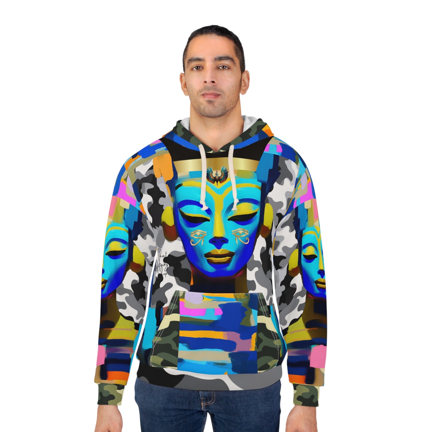 King Tut Revue Pastel Colorblock Unisex Hoodie