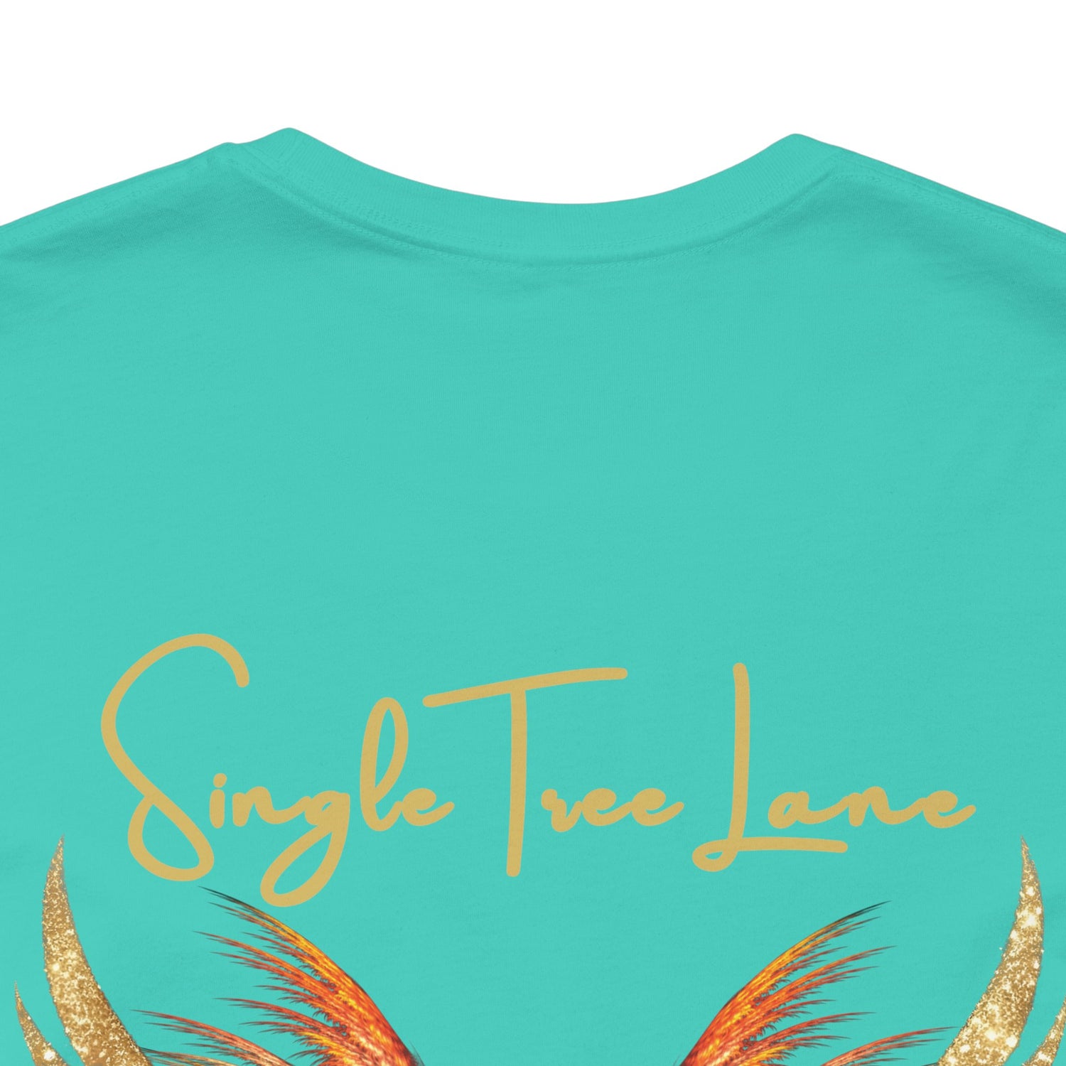 I am Love Angel Wings Short Sleeve Tee
