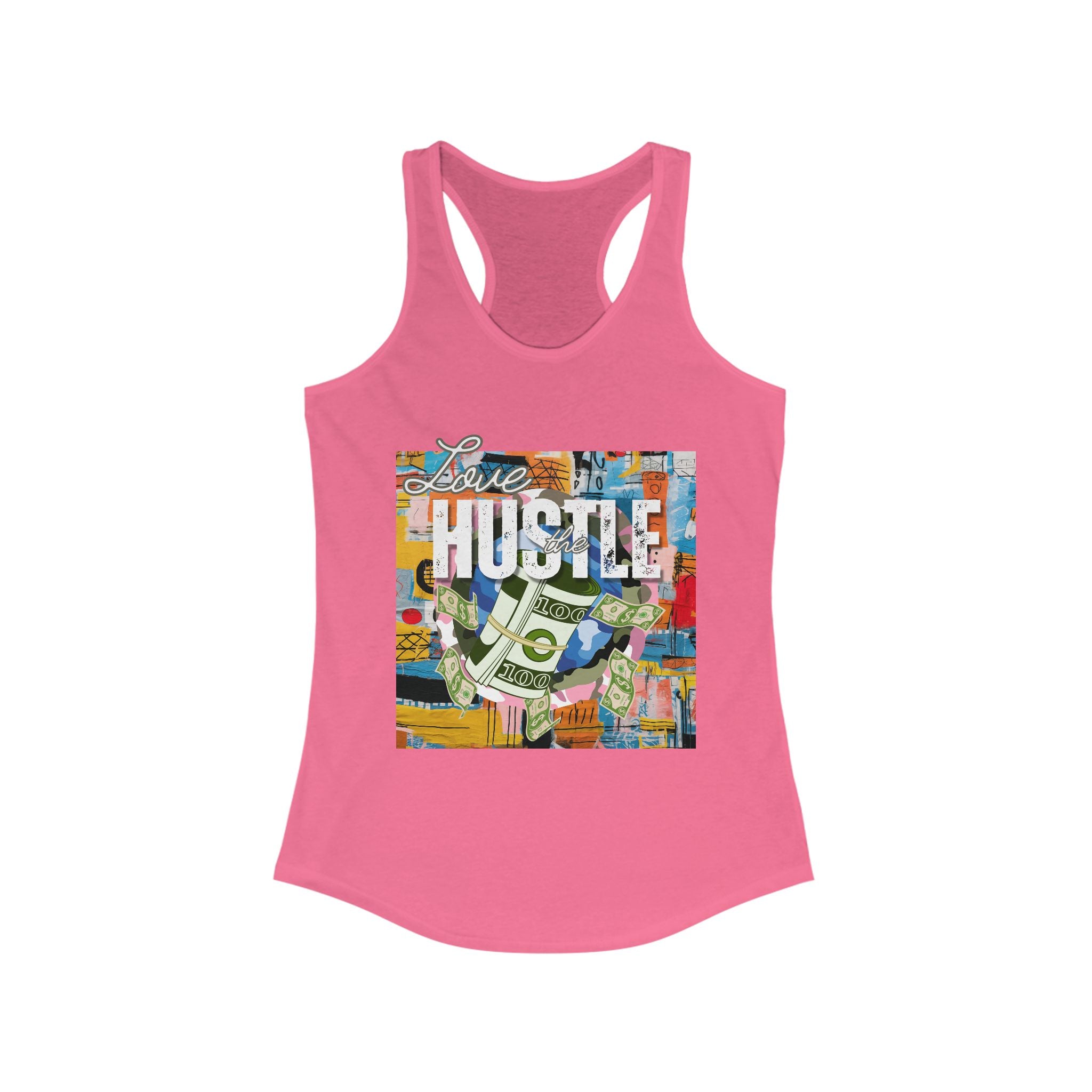 Love the Hustle Racerback Tank Top – Women&