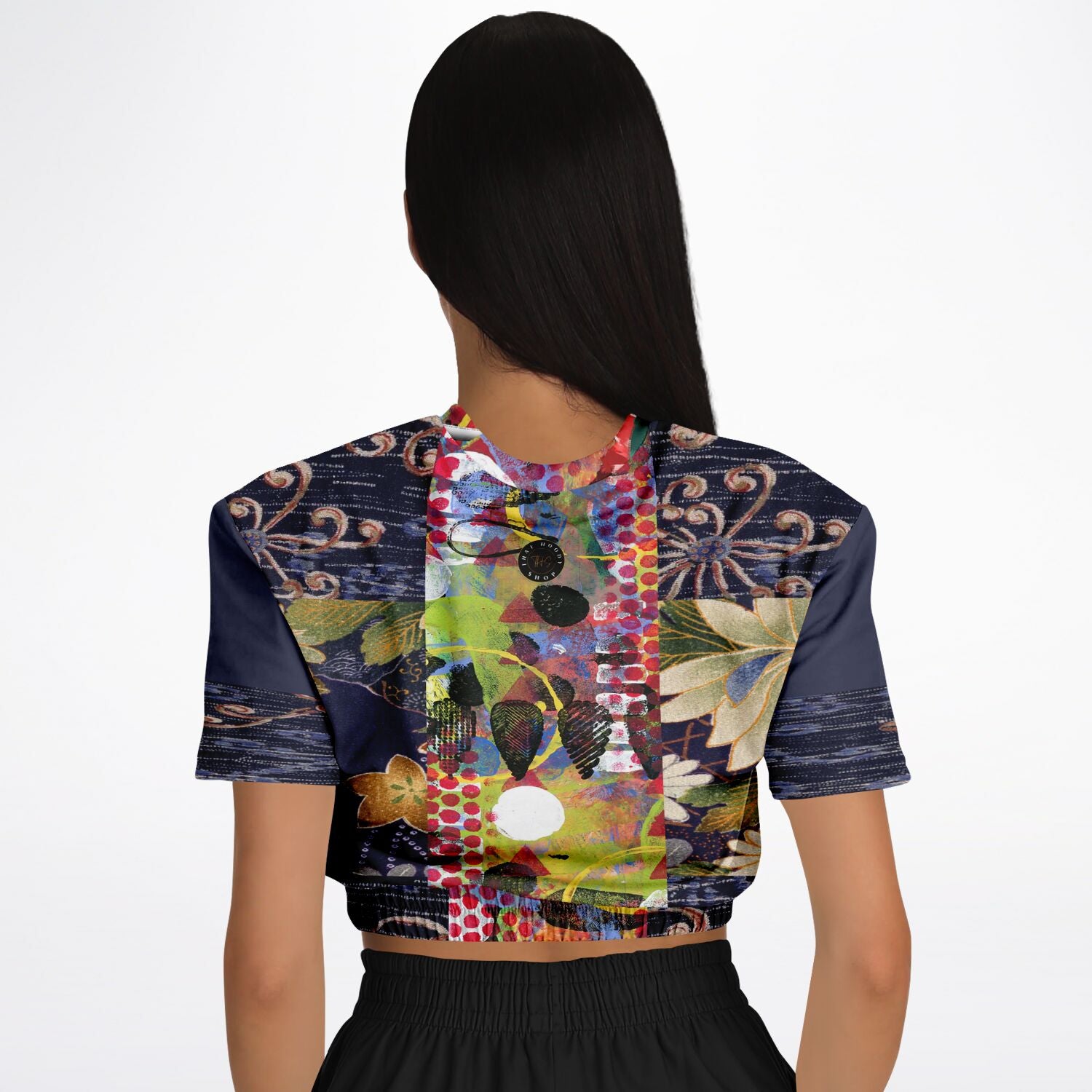 Empress Kanako Cropped Short Sleeve Pullover