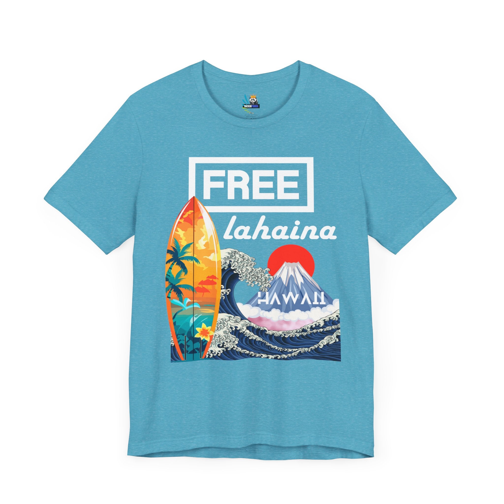 Free Lahaina Hawaii Short Sleeve Unisex Tee