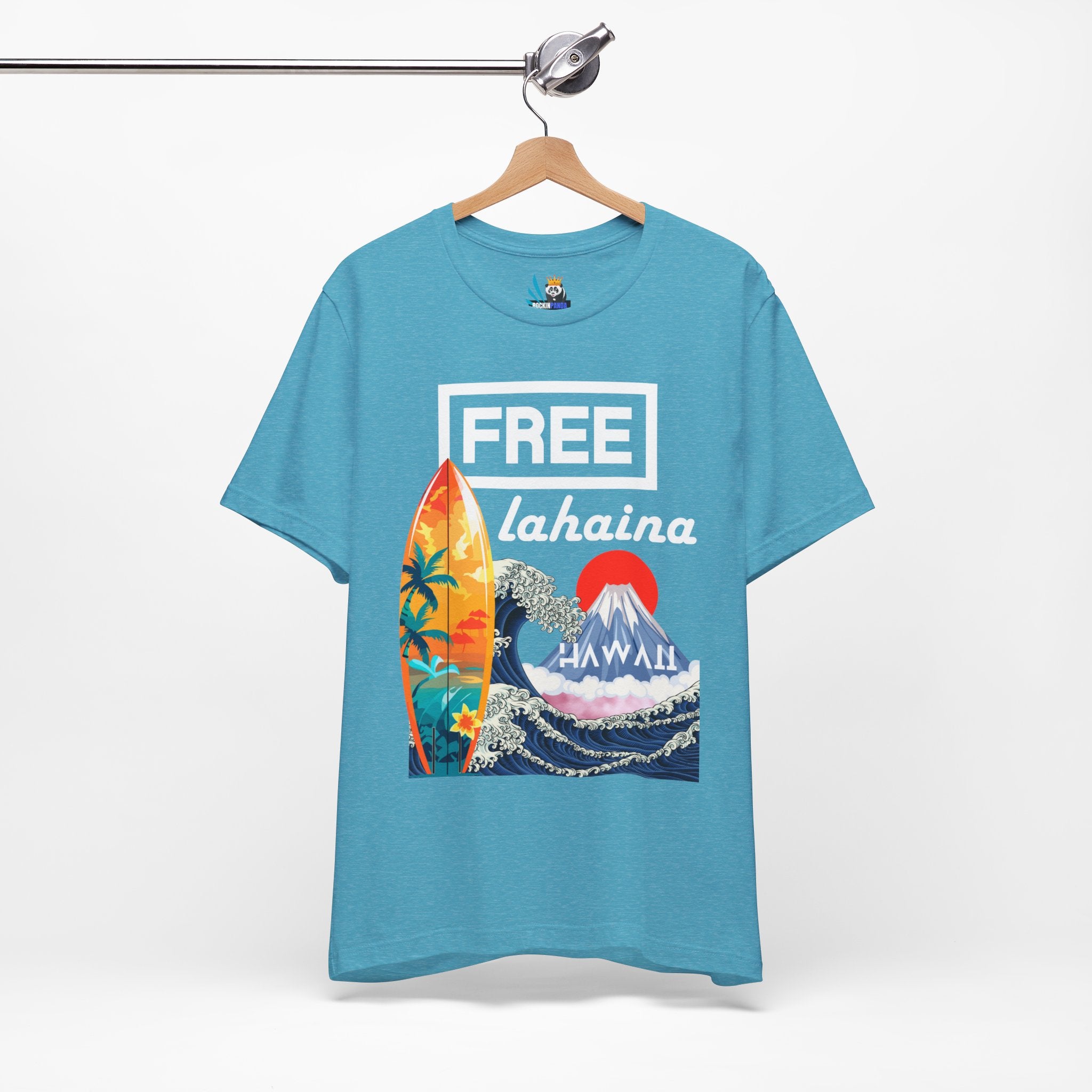 Free Lahaina Hawaii Short Sleeve Unisex Tee