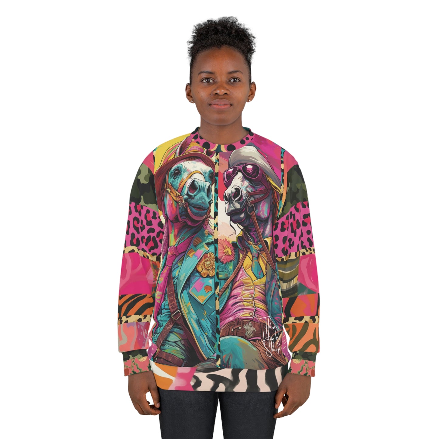 Clifford & Sam Intergalactic Horse Cowboys Unisex Sweatshirt