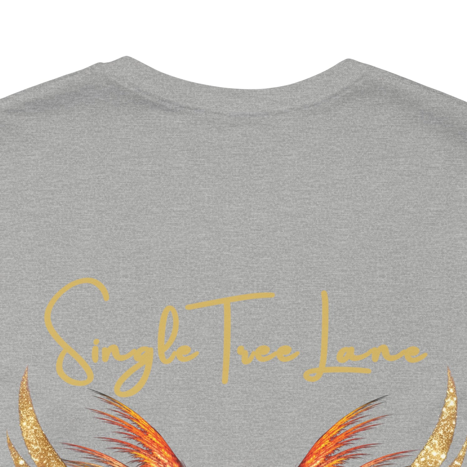I am Love Angel Wings Short Sleeve Tee
