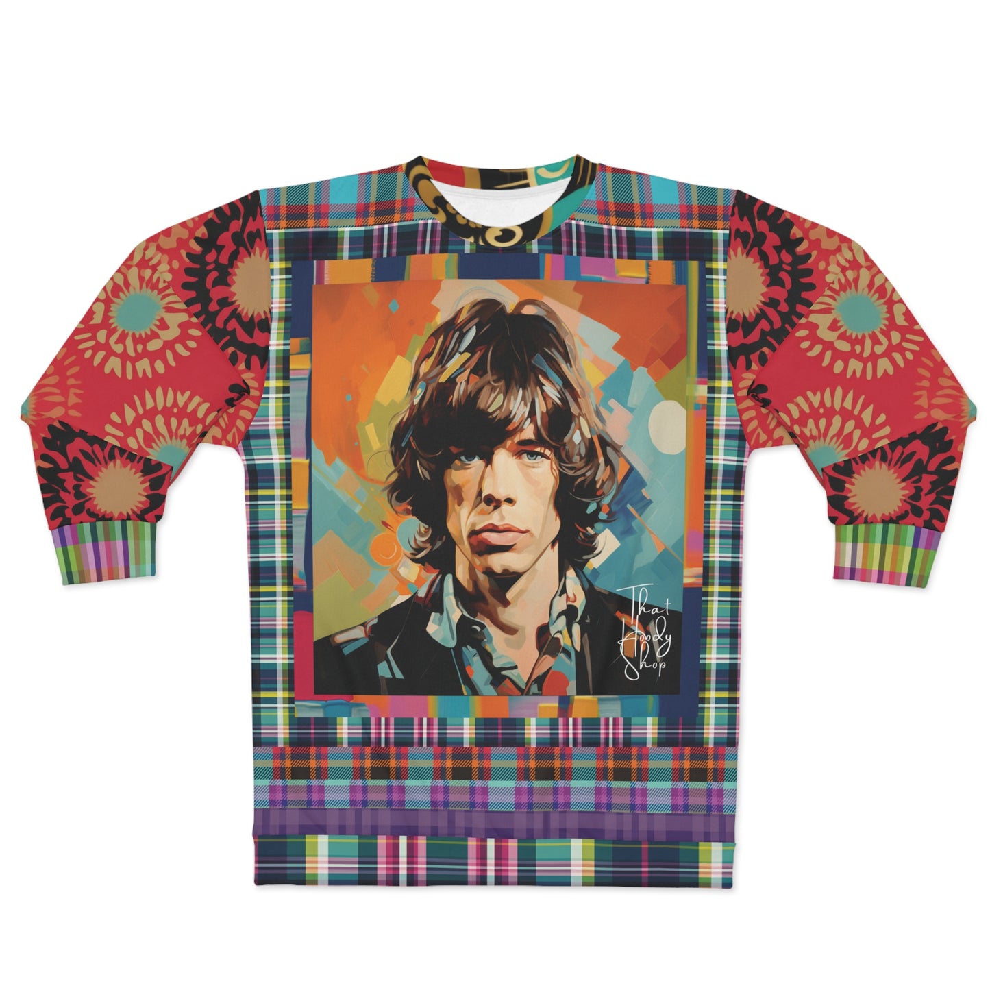 Rockstar of the Ages Pop Art Unisex Sweatshirt
