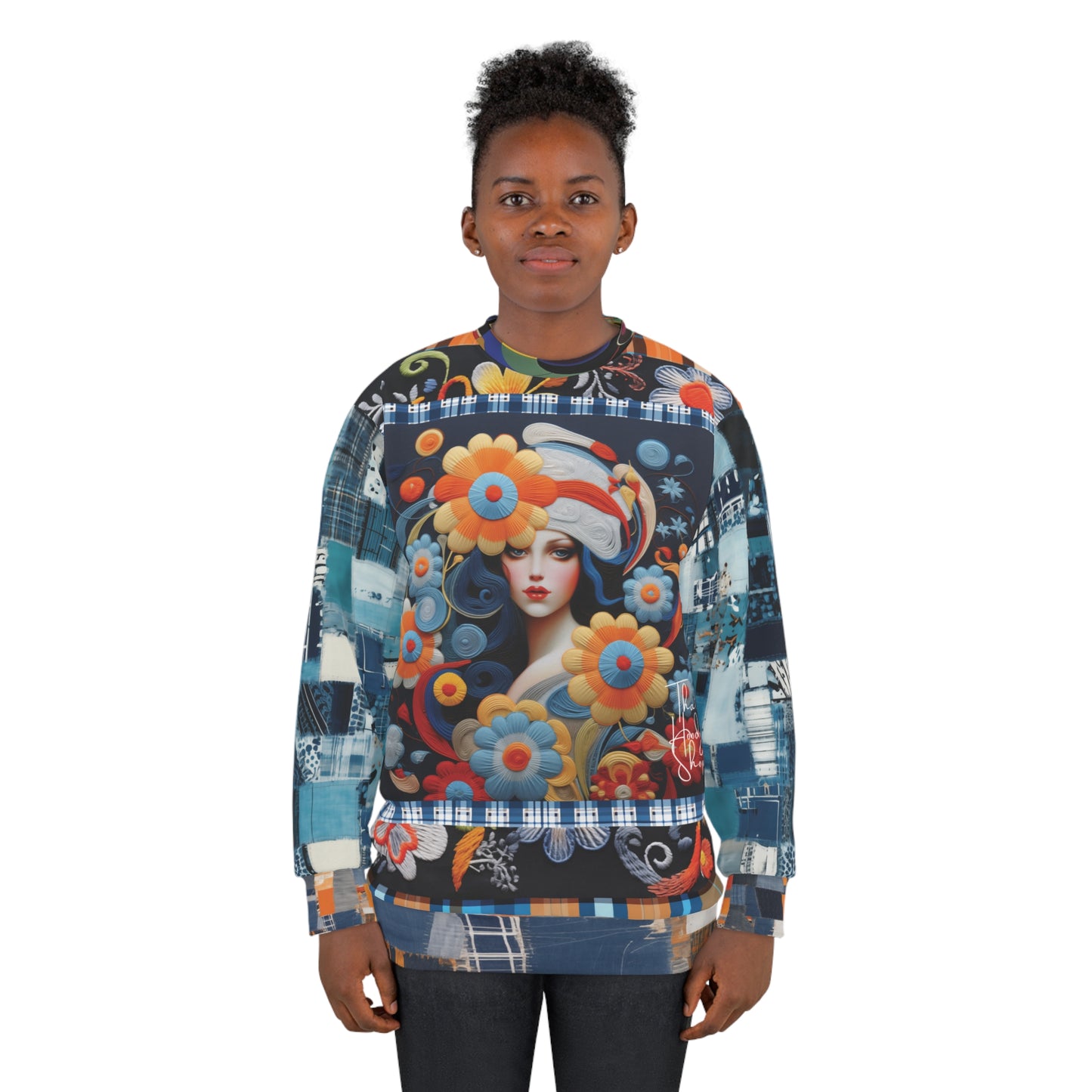 Ladies Who Lunch - Sasha Flowers Unisex Sweatshirt