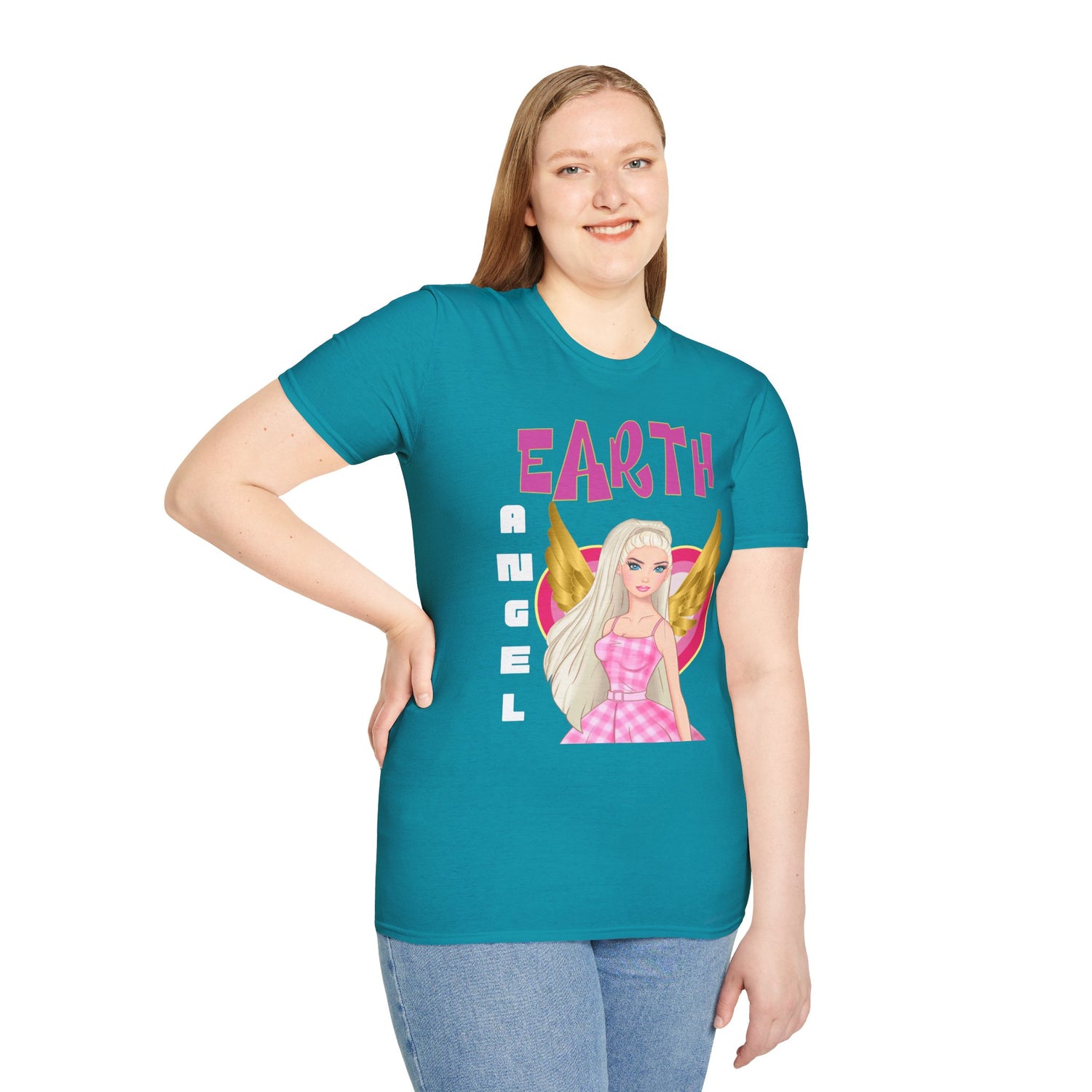 Earth Angel Blond Edition Unisex Softstyle T-Shirt
