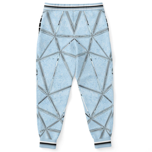 Blue Ice Igloo Geo Dome Eco-Poly Unisex Joggers