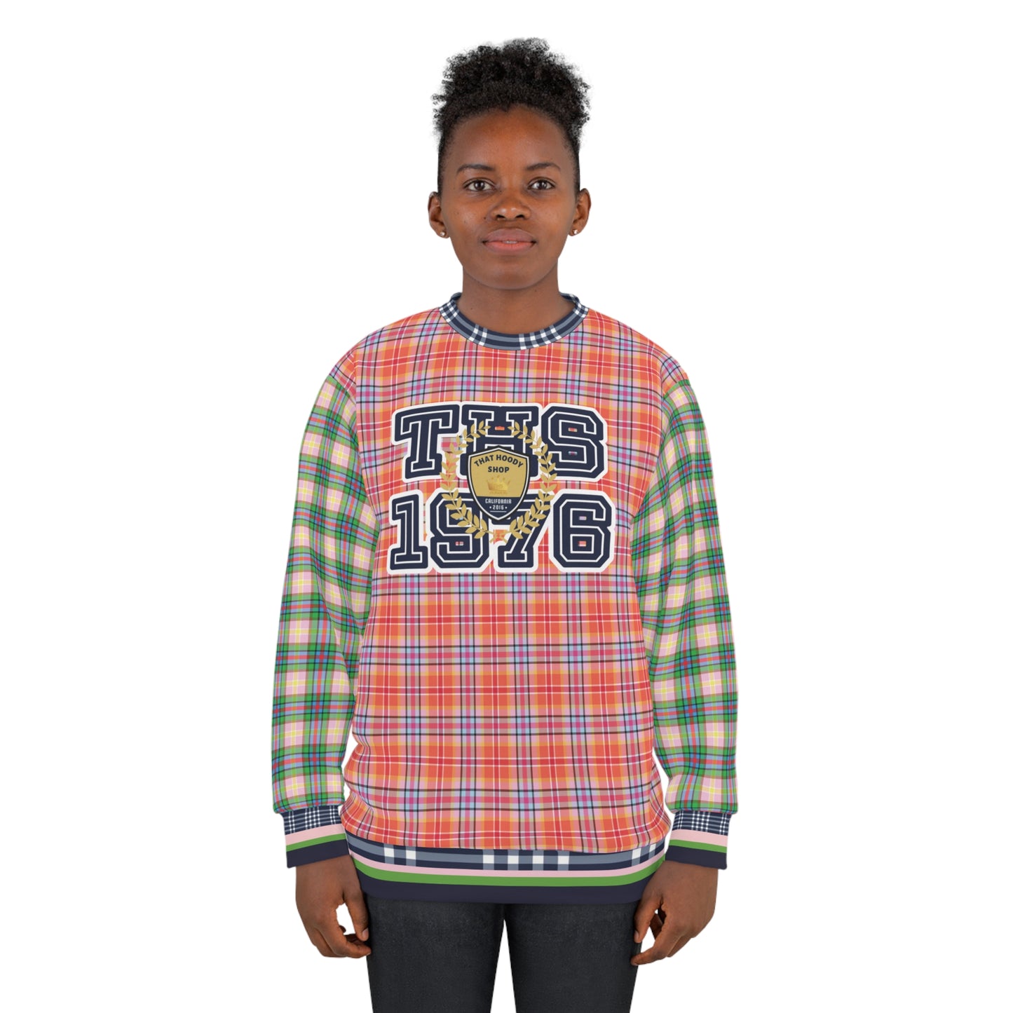 THS 1976 Wheat Wreath Badge Unisex Sweatshirt