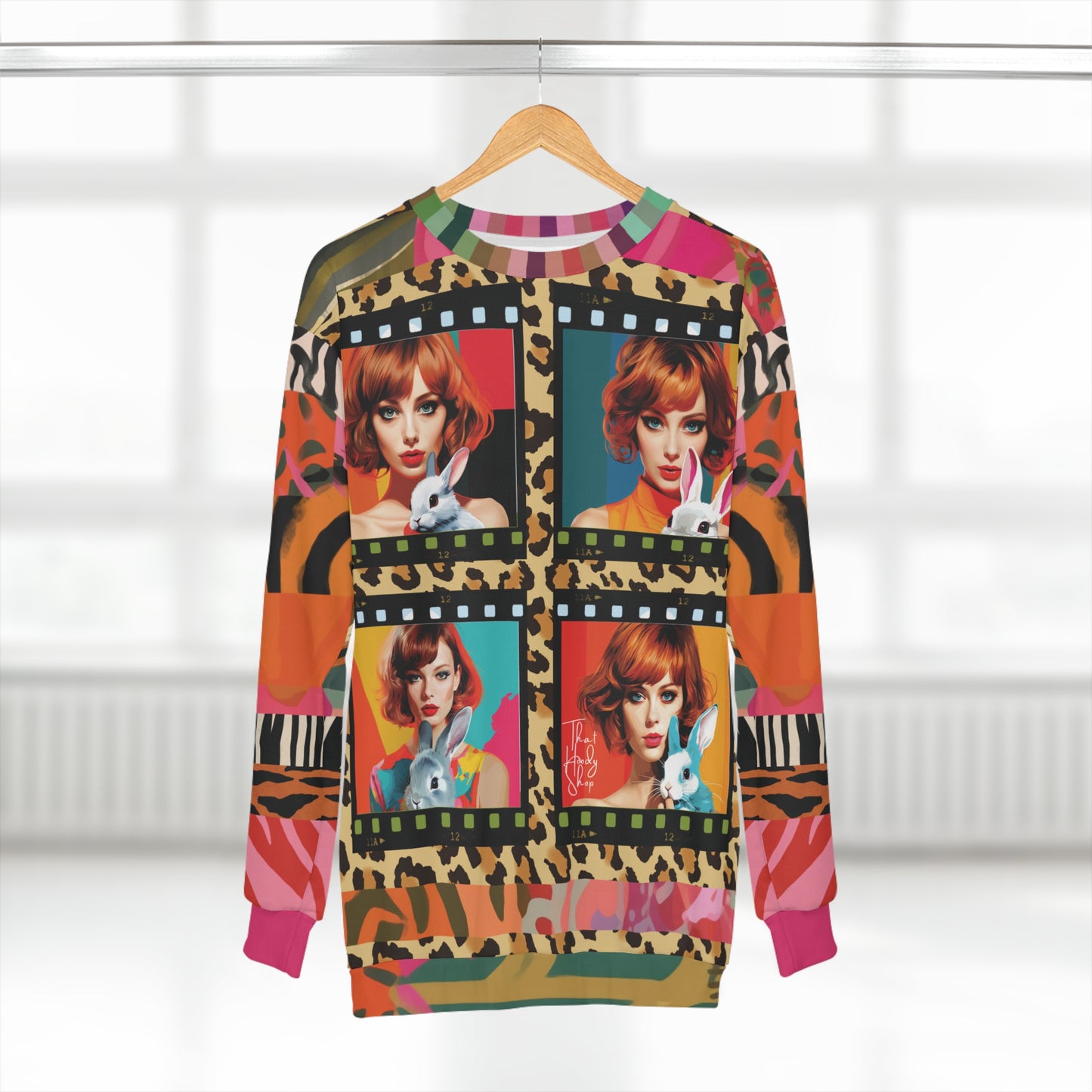 A Little Coquettish Fiend Filmstrip Unisex Sweatshirt