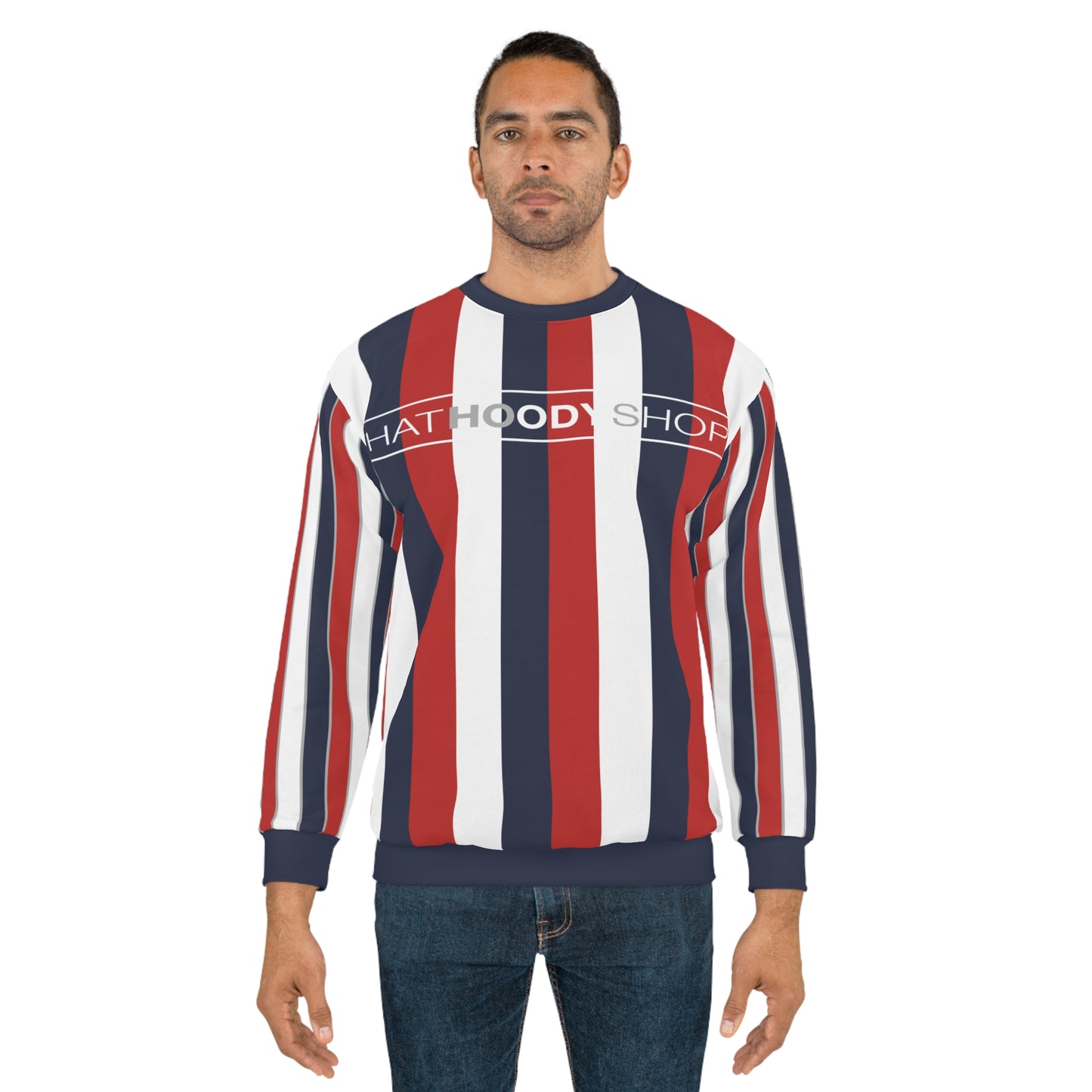 Liberty Rugby Stripe Unisex Sweatshirt