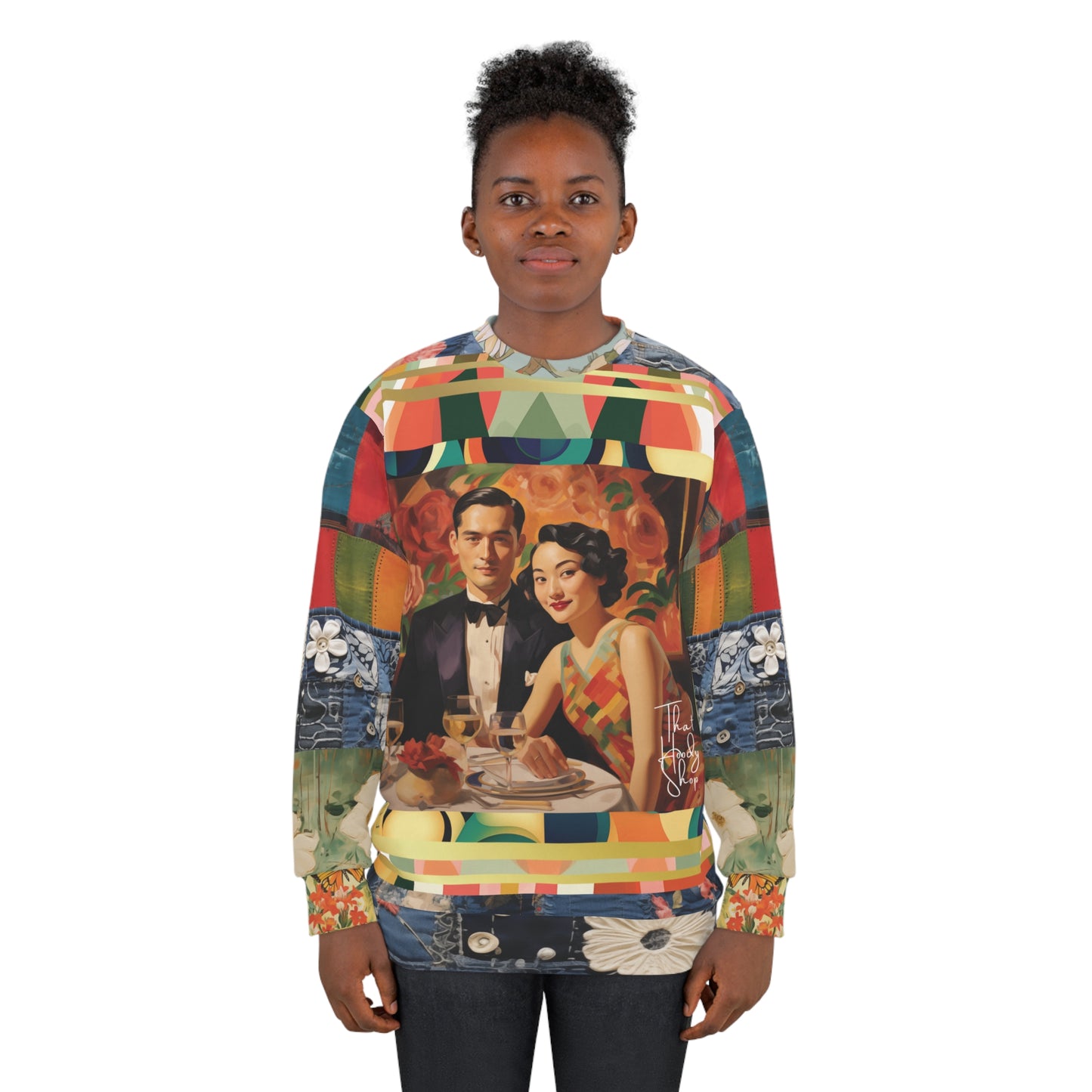 Singapore High Society Series - Couple 2 Unisex Sweatshirt