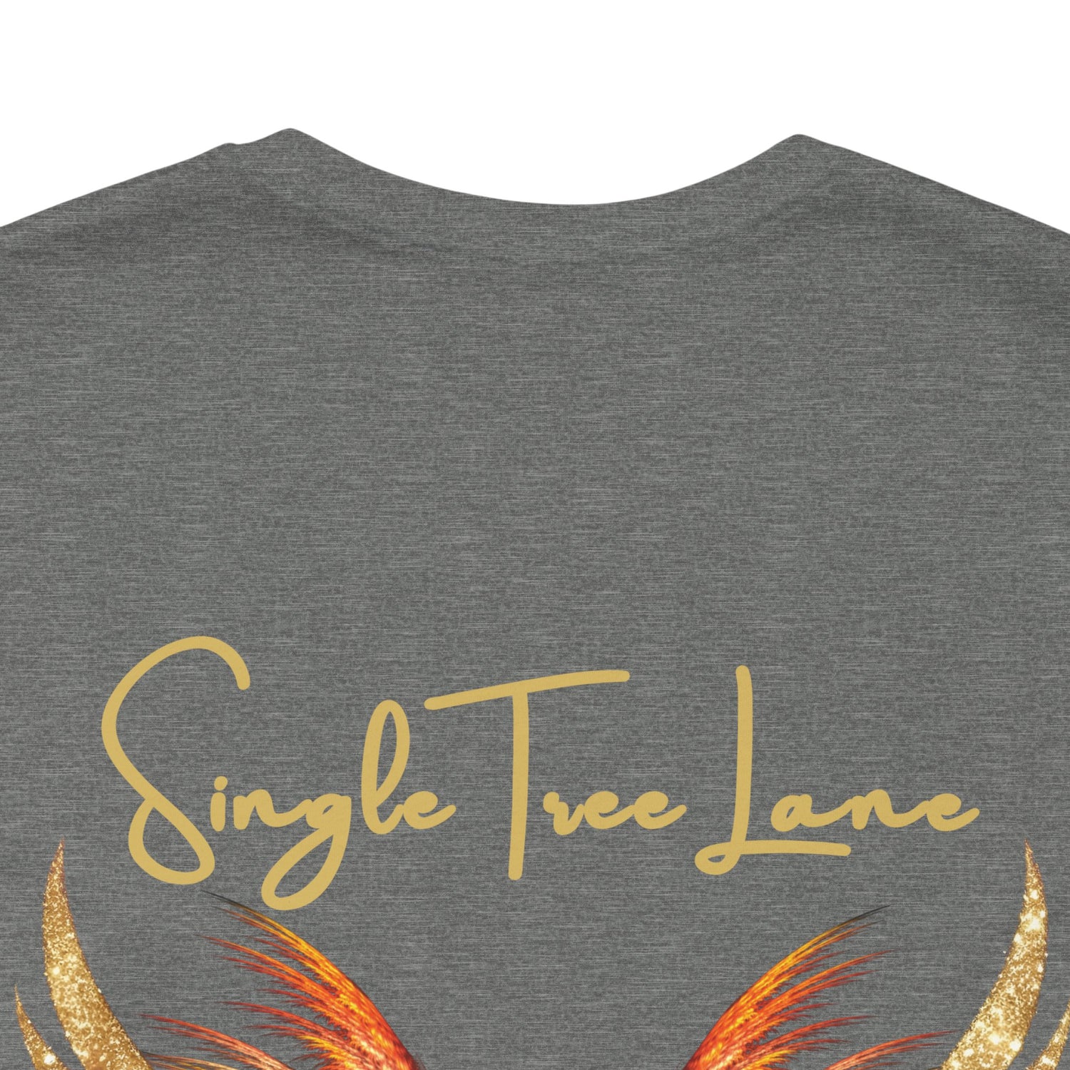 I am Love Angel Wings Short Sleeve Tee