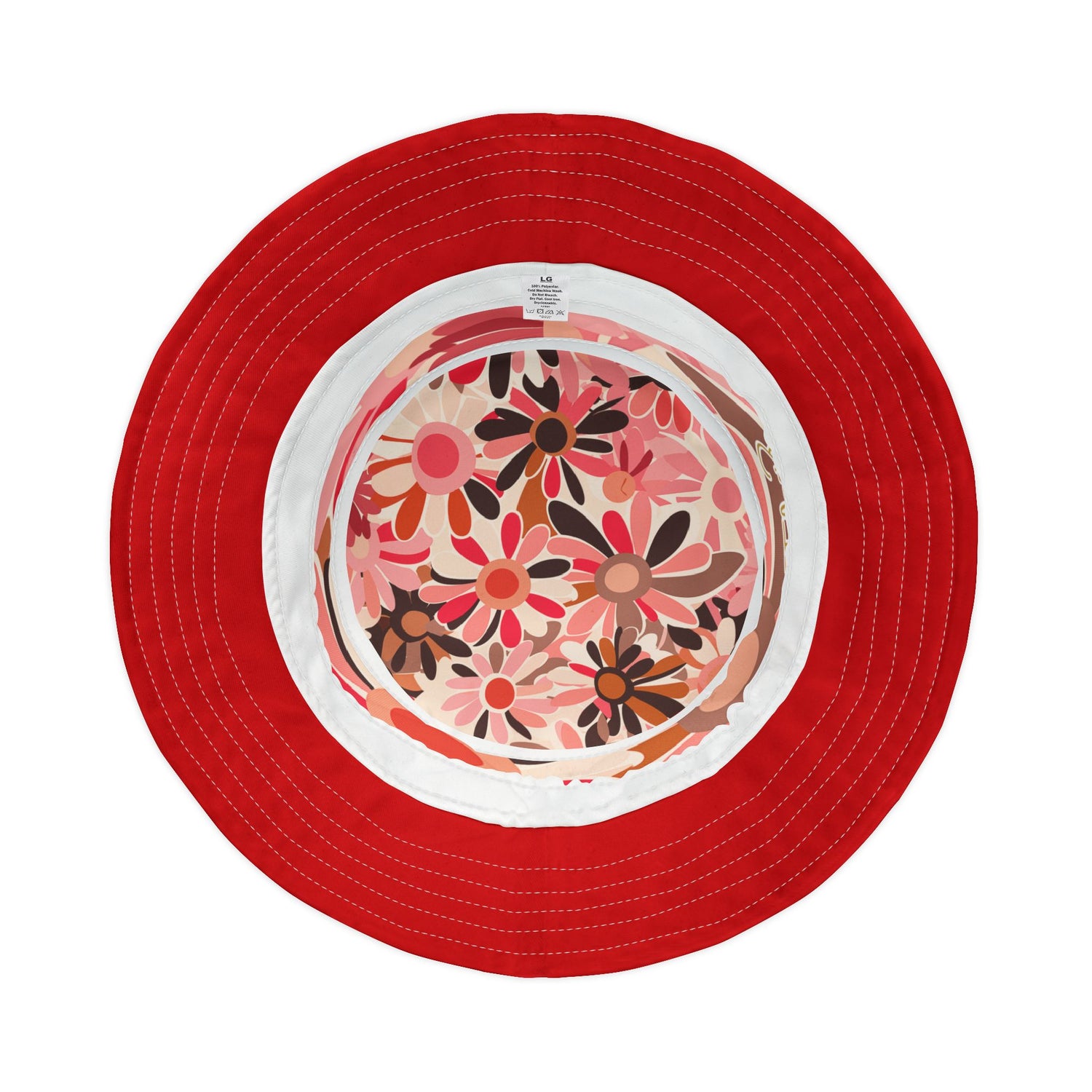 Sorbet & Spice Flower Power Vibrant Bucket Hat